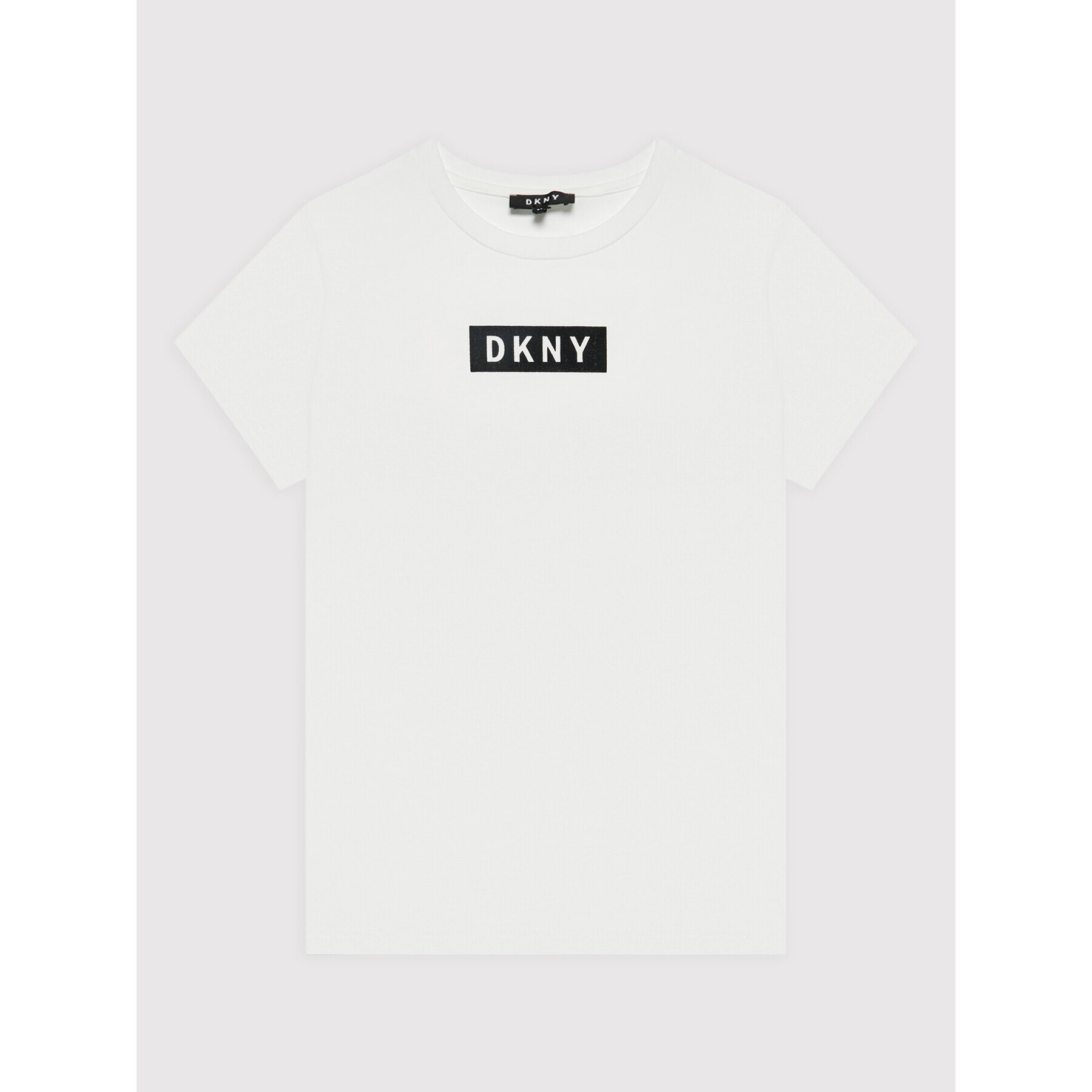 DKNY Тишърт D35R93 S Бял Regular Fit - Pepit.bg