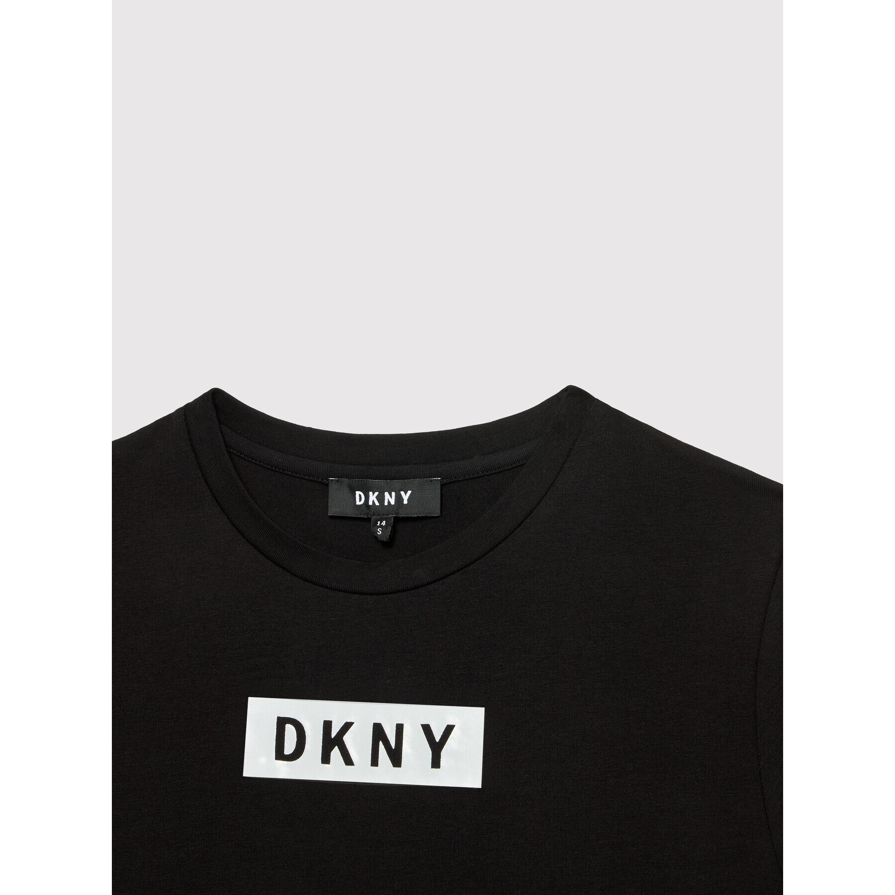 DKNY Тишърт D35R93 S Черен Regular FIt - Pepit.bg
