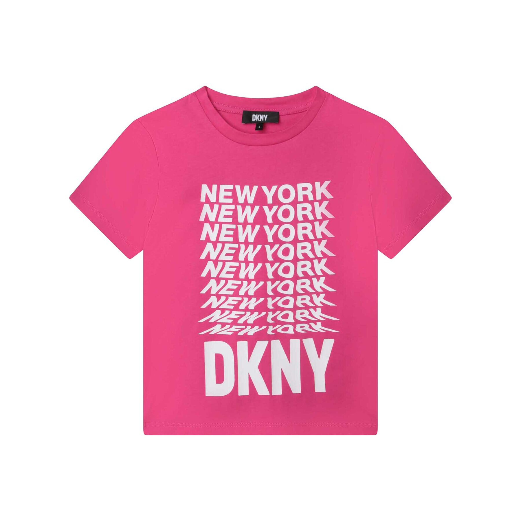 DKNY Тишърт D35S76 D Розов Regular Fit - Pepit.bg