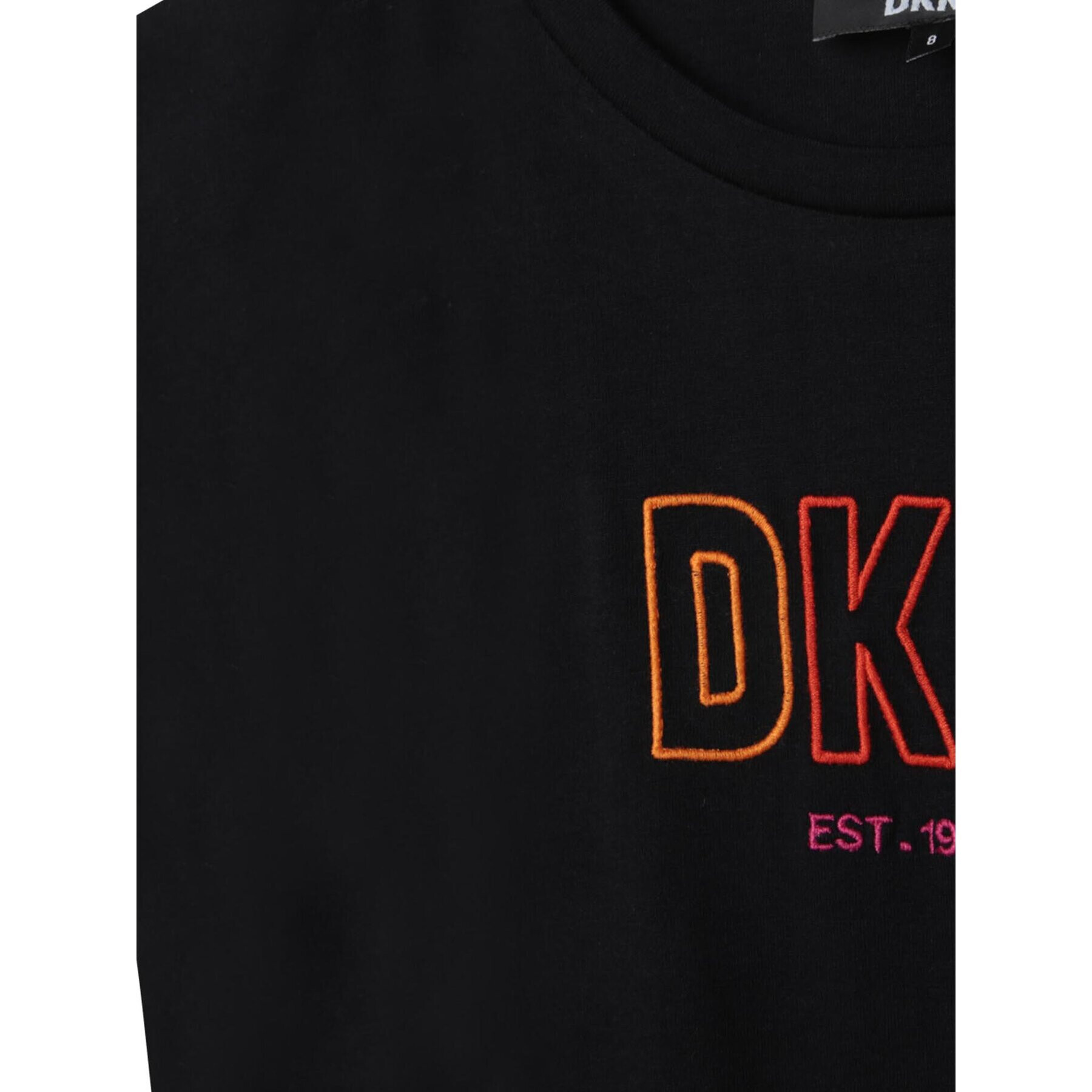 DKNY Тишърт D35S82 D Черен Regular Fit - Pepit.bg