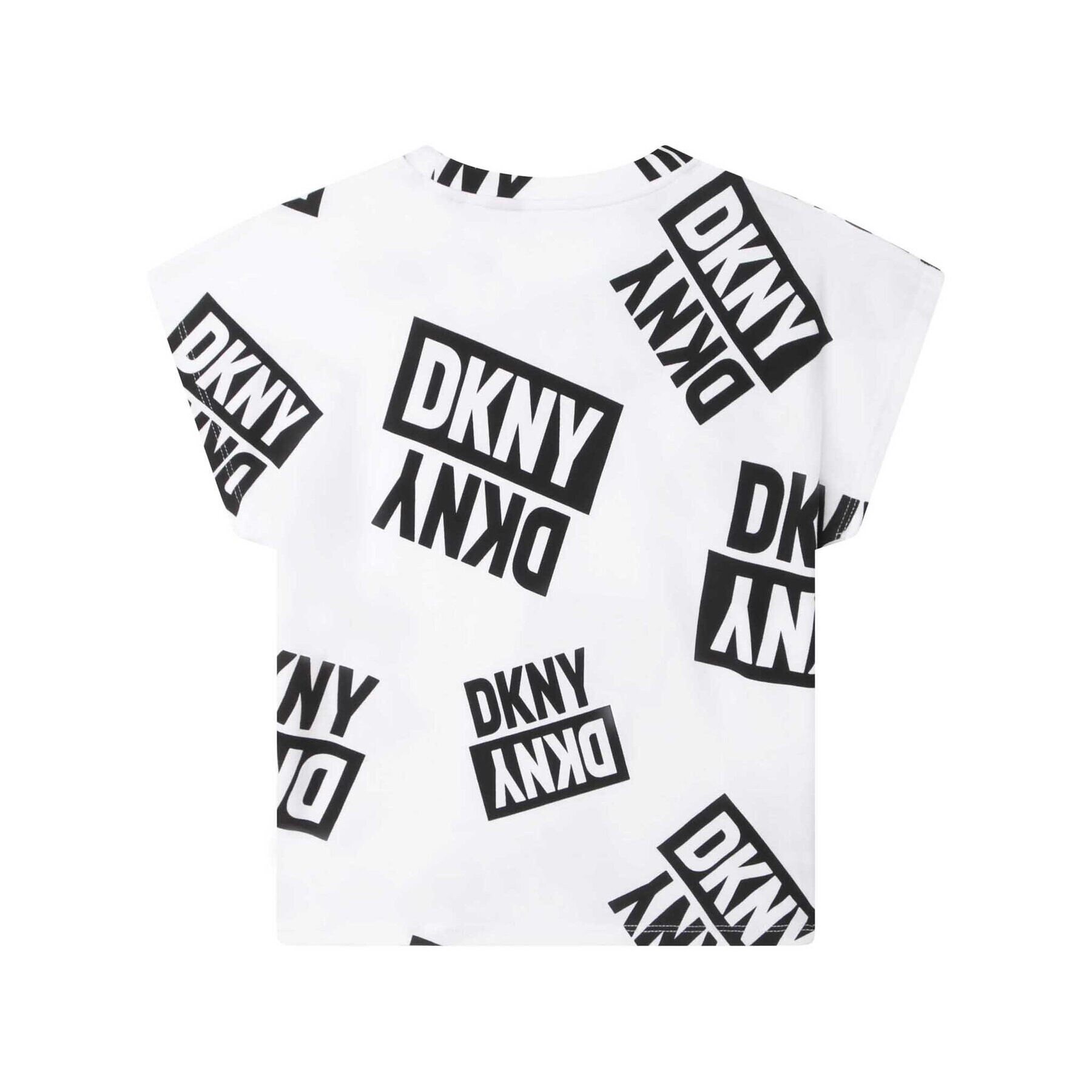 DKNY Тишърт D35S84 D Черен Regular Fit - Pepit.bg