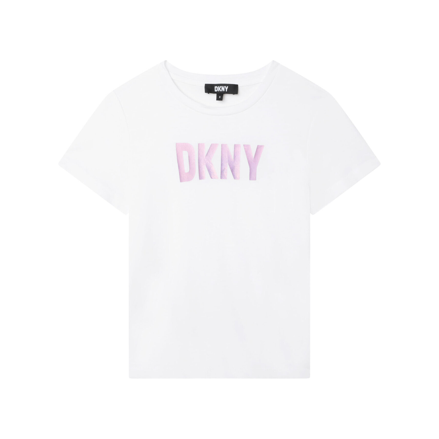 DKNY Тишърт D35S85 D Бял Regular Fit - Pepit.bg