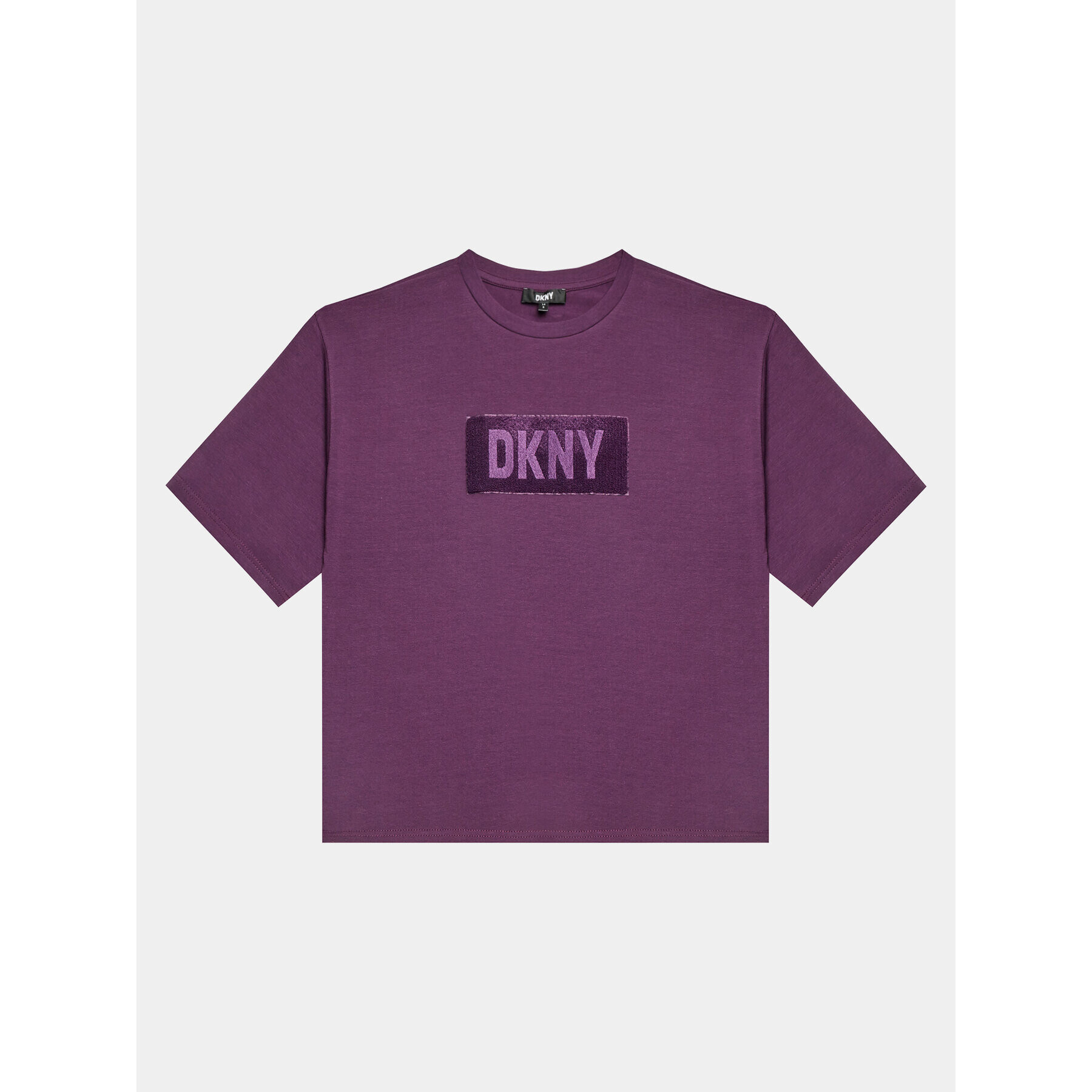 DKNY Тишърт D35T02 D Виолетов Regular Fit - Pepit.bg