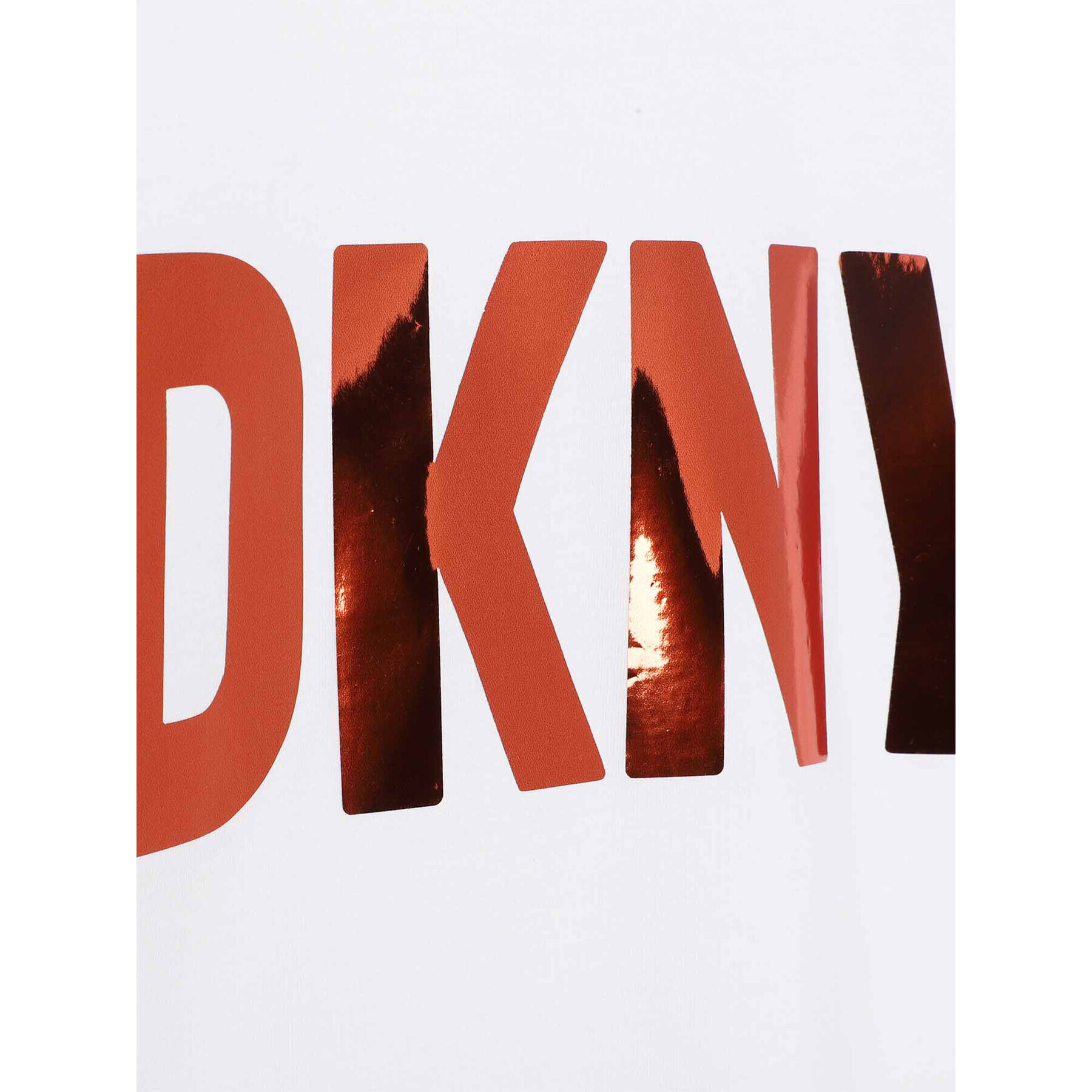 DKNY Тишърт D35T08 D Бял Regular Fit - Pepit.bg