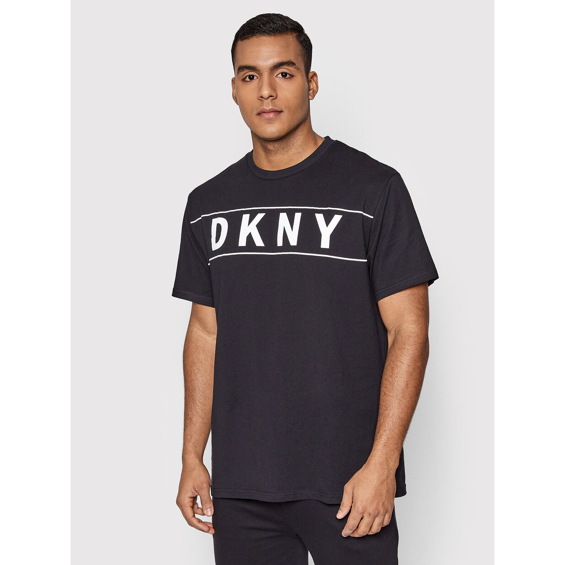 DKNY Тишърт N5_6712_DKY Черен Regular Fit - Pepit.bg