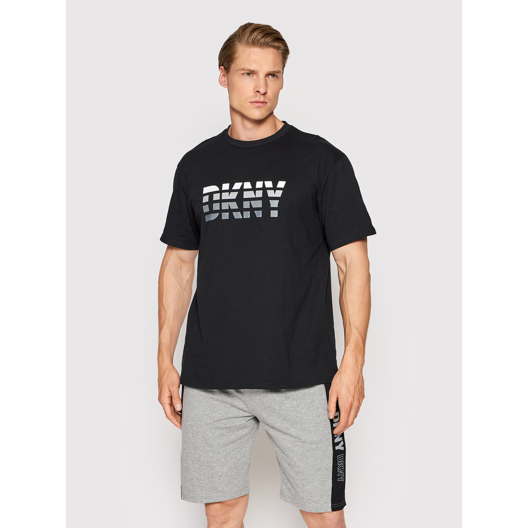 DKNY Тишърт N5_6820_DKY Черен Regular Fit - Pepit.bg