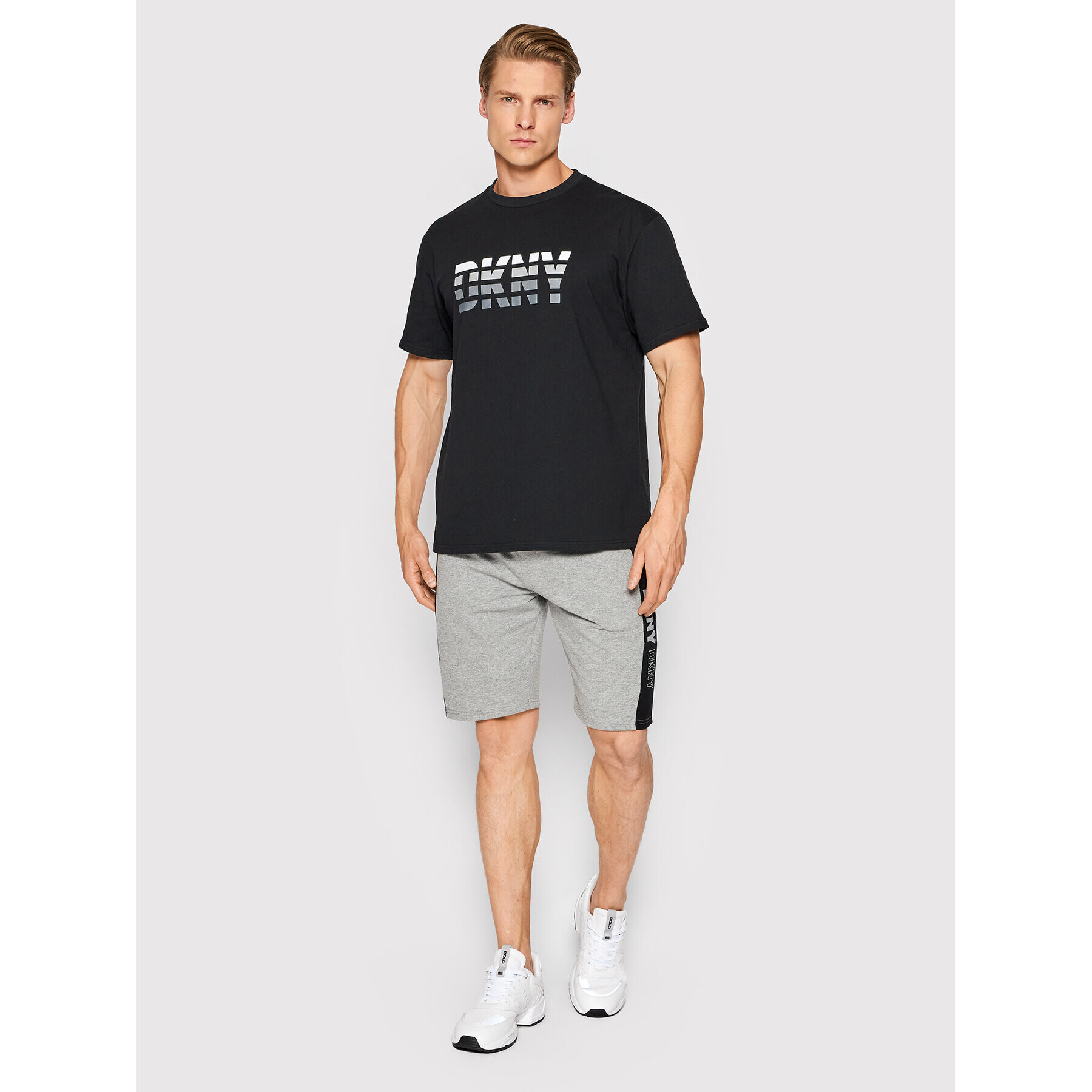 DKNY Тишърт N5_6820_DKY Черен Regular Fit - Pepit.bg