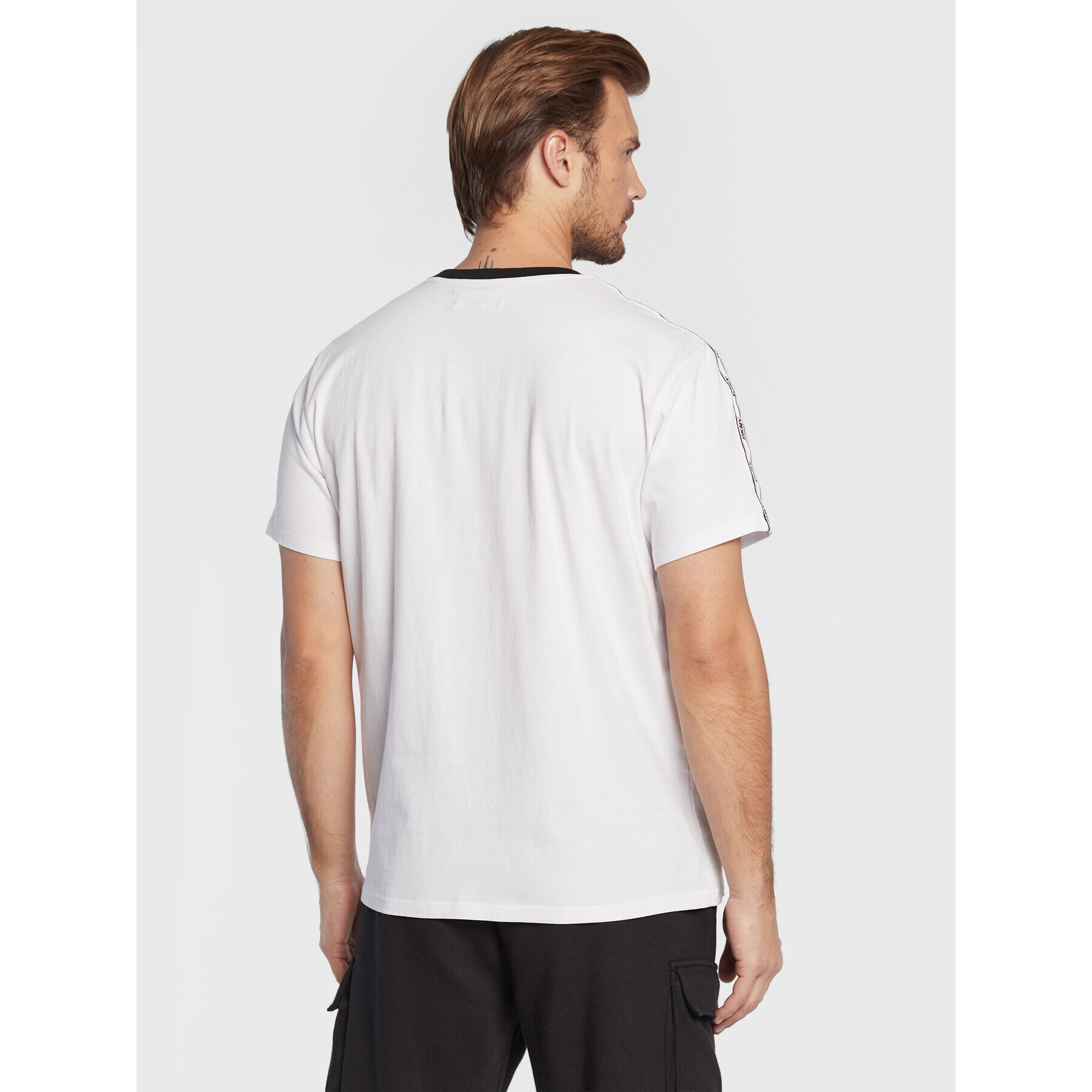 DKNY Тишърт N5_6884_DKY Бял Regular Fit - Pepit.bg