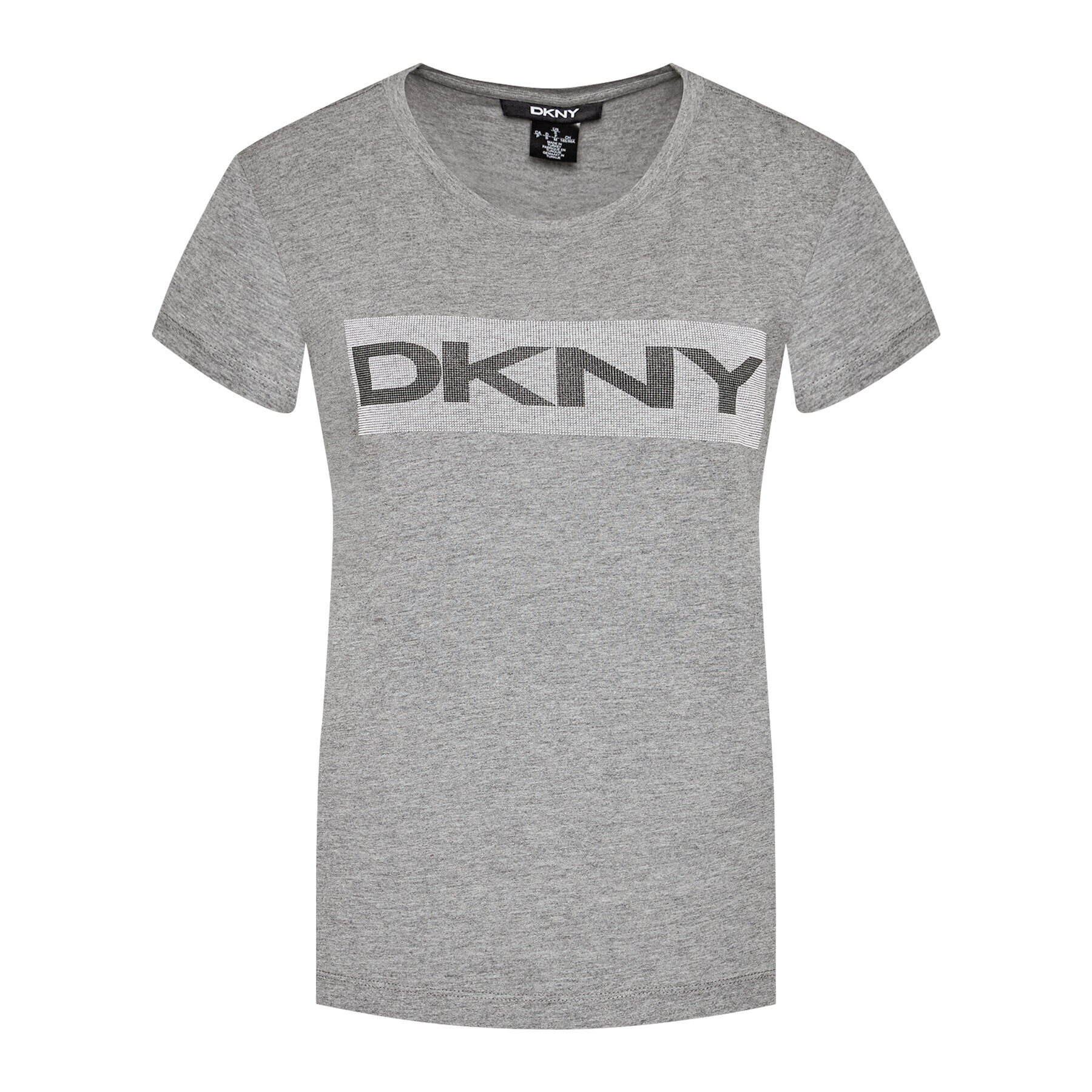 DKNY Тишърт P02ARCNA Сив Regular Fit - Pepit.bg