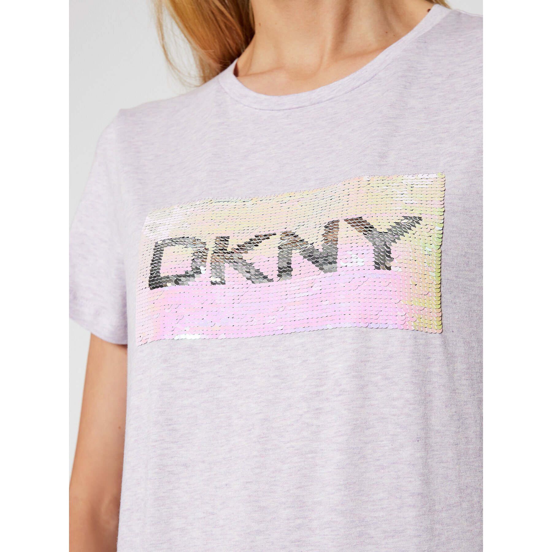 DKNY Тишърт P0KWZDNA Розов Regular Fit - Pepit.bg