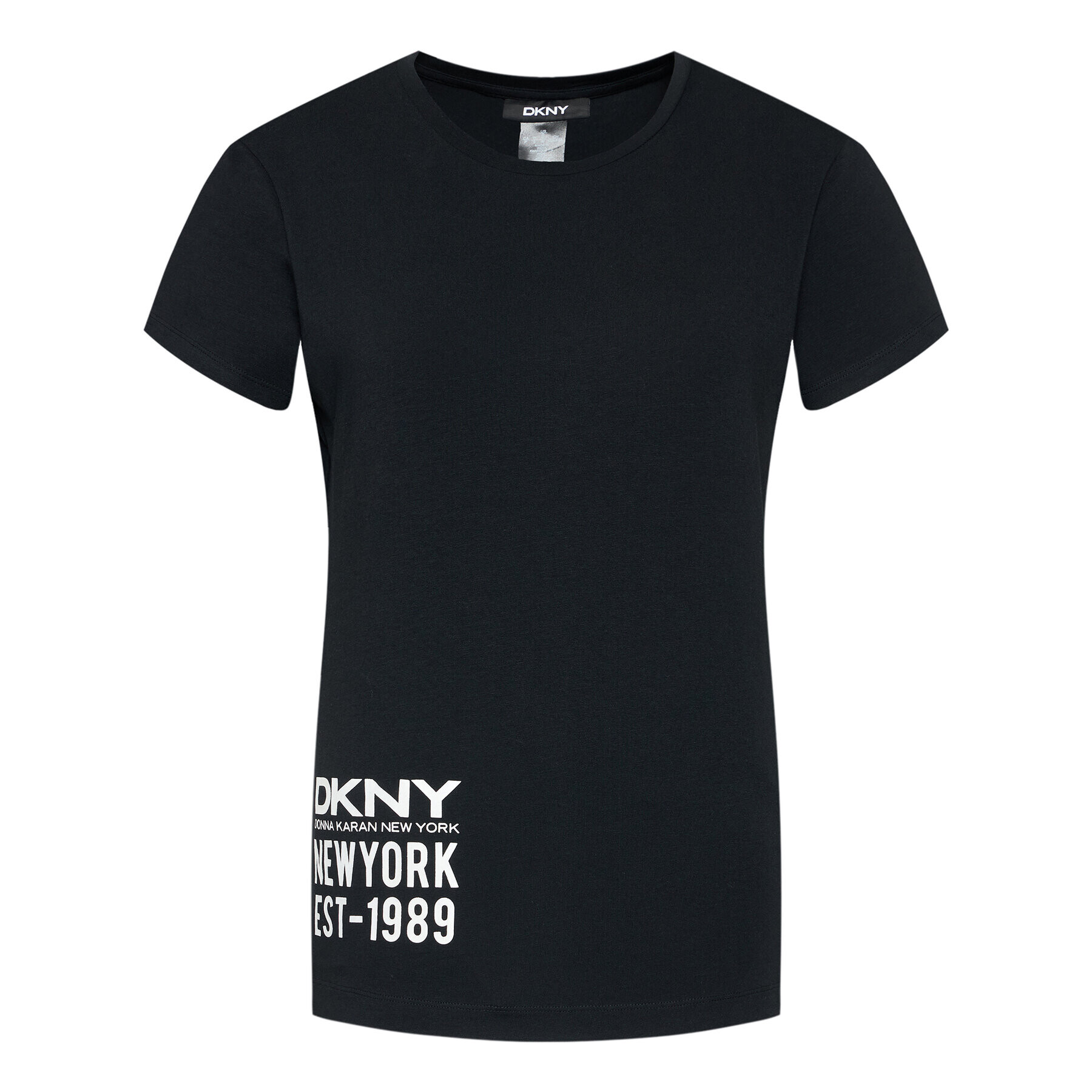 DKNY Тишърт P1DTFDNA Черен Regular Fit - Pepit.bg