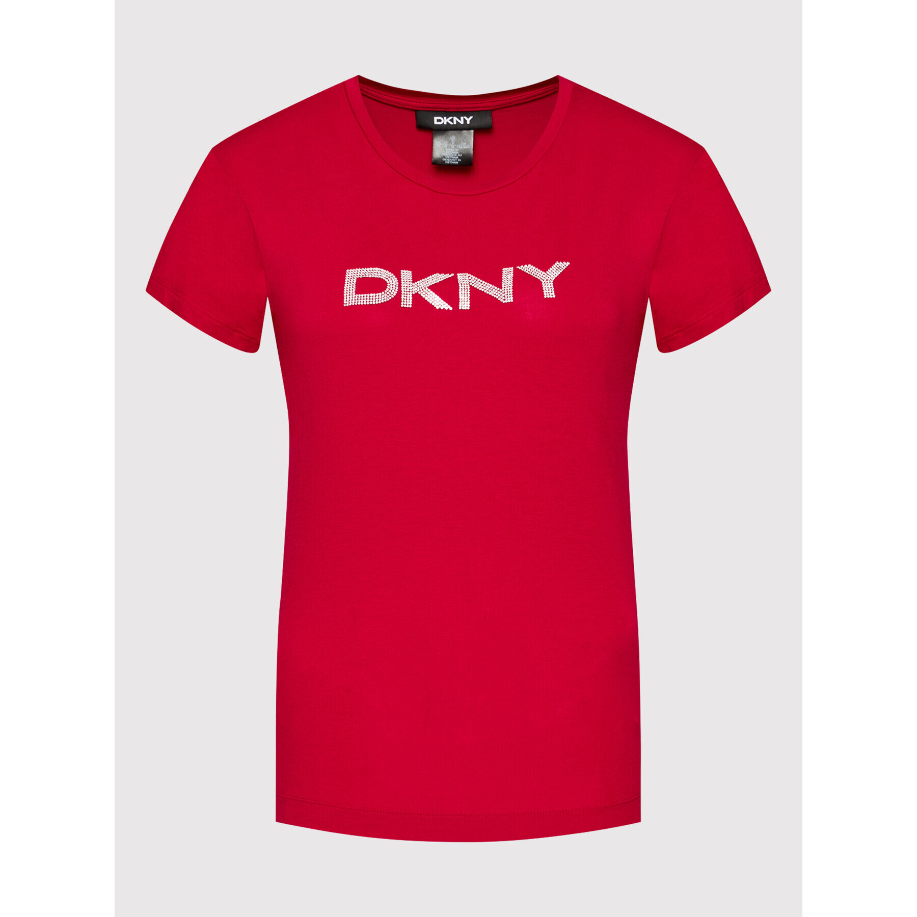 DKNY Тишърт P1MRHDNA Червен Regular Fit - Pepit.bg