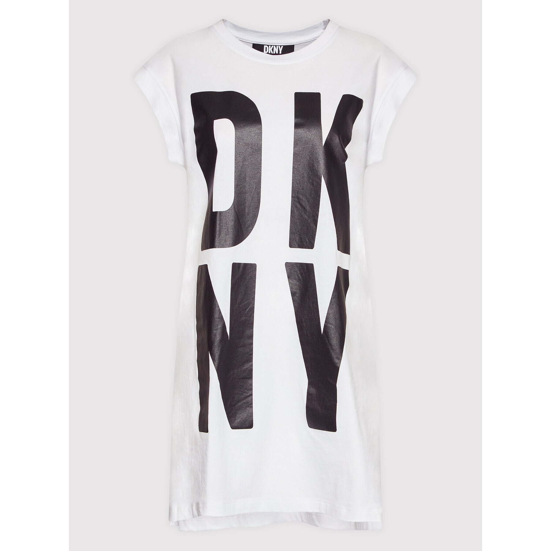 DKNY Тишърт P1RHRB2M Бял Regular Fit - Pepit.bg