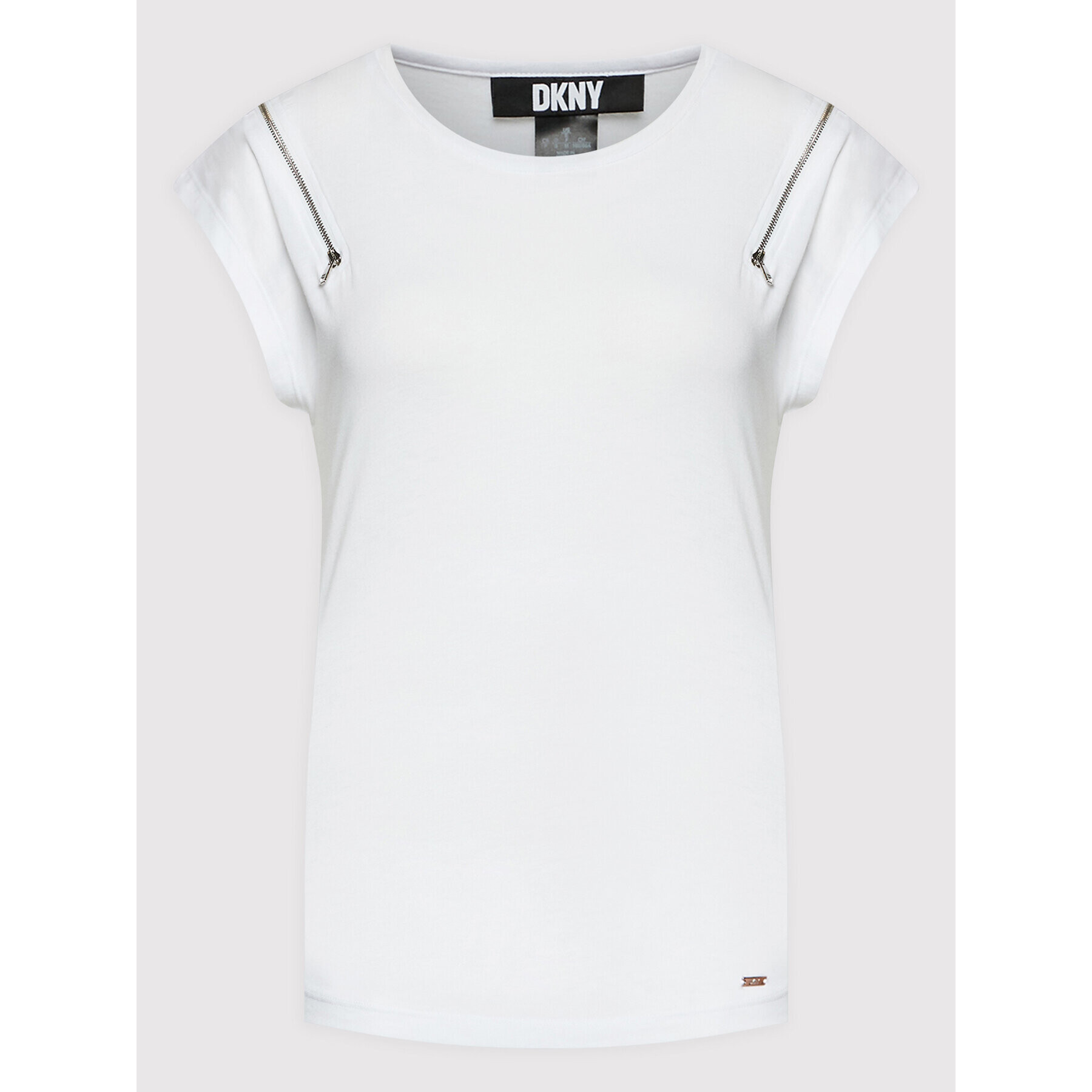 DKNY Тишърт P22H1GRW Бял Relaxed Fit - Pepit.bg