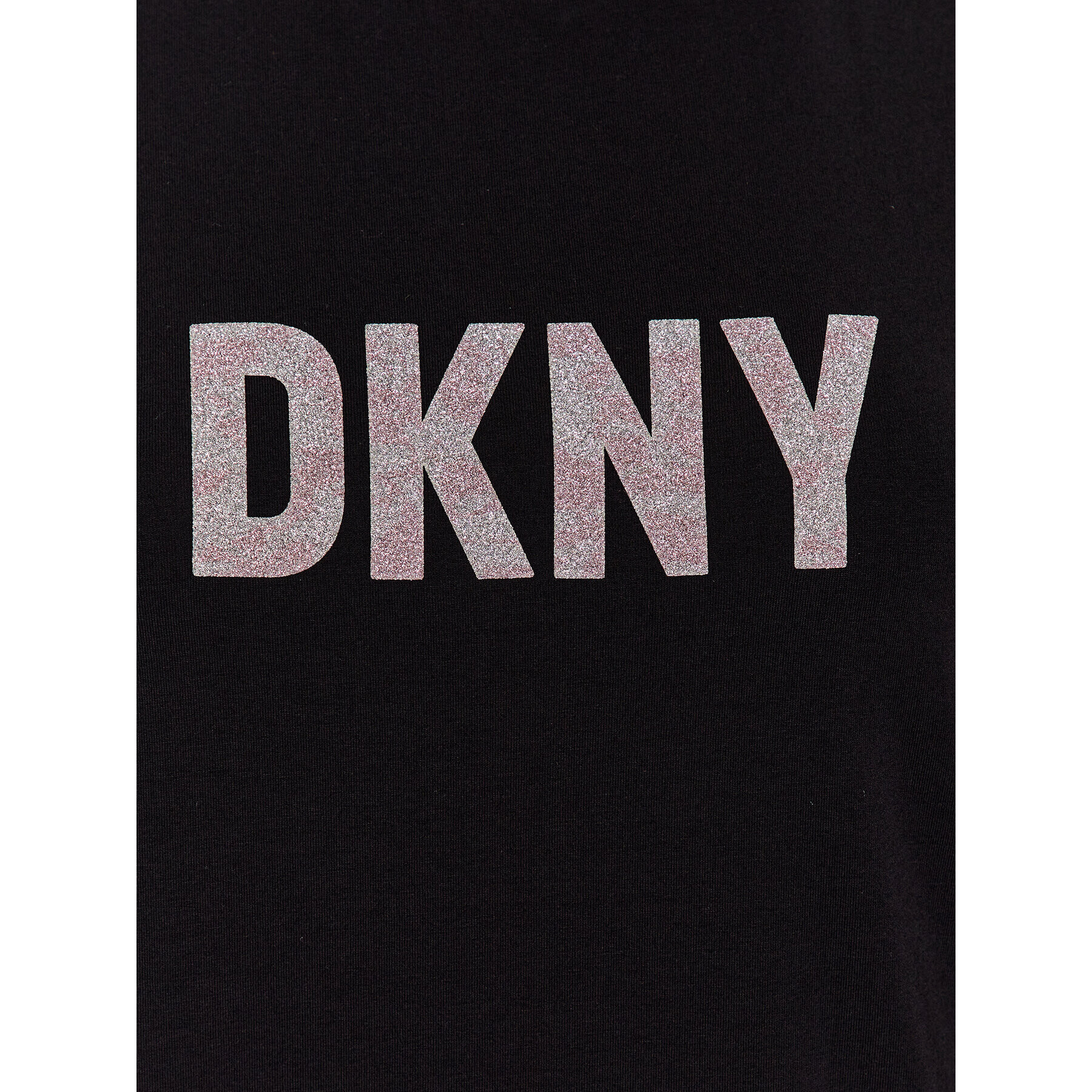 DKNY Тишърт P9BH9AHQ Черен Regular Fit - Pepit.bg