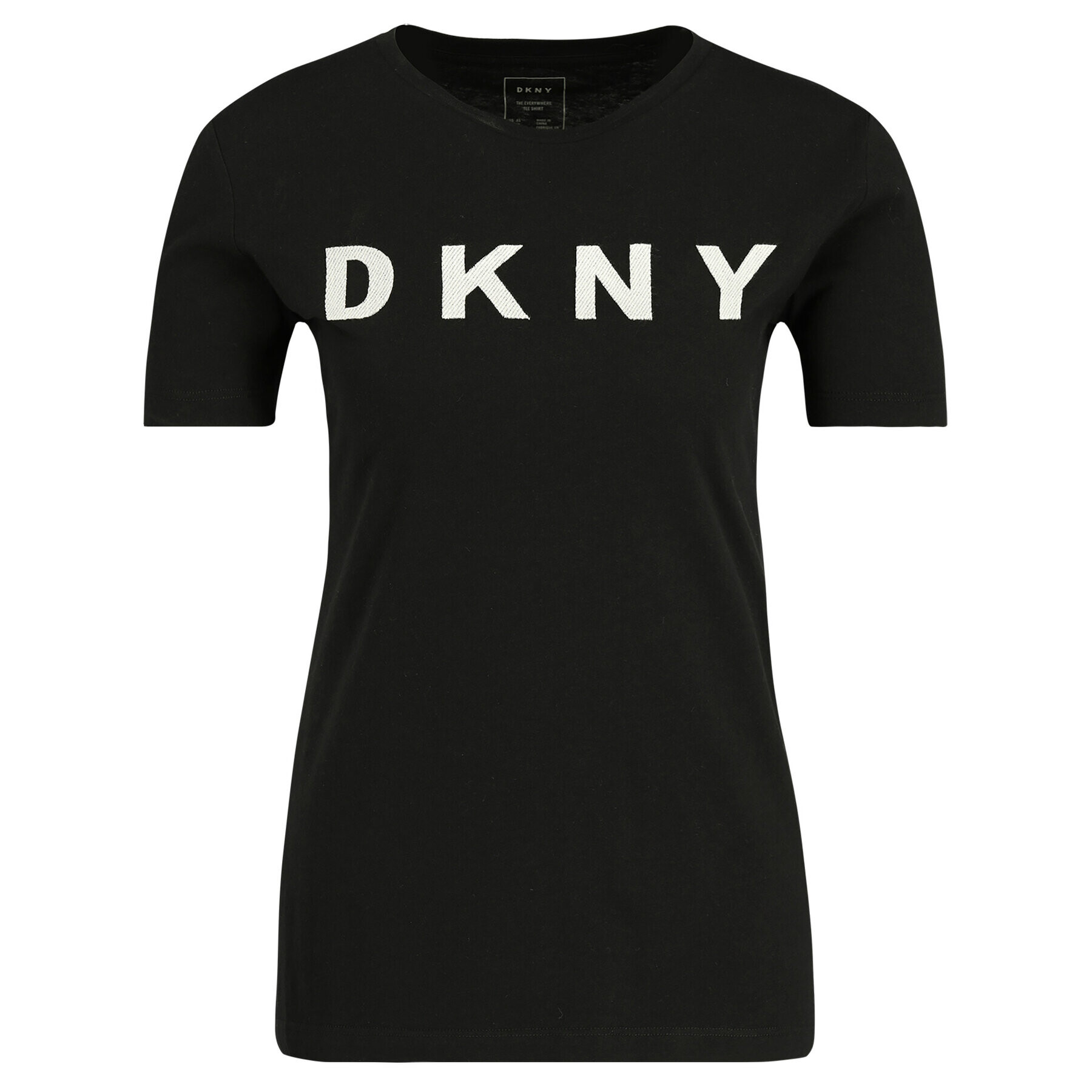 DKNY Тишърт W3276CNA Черен Regular Fit - Pepit.bg