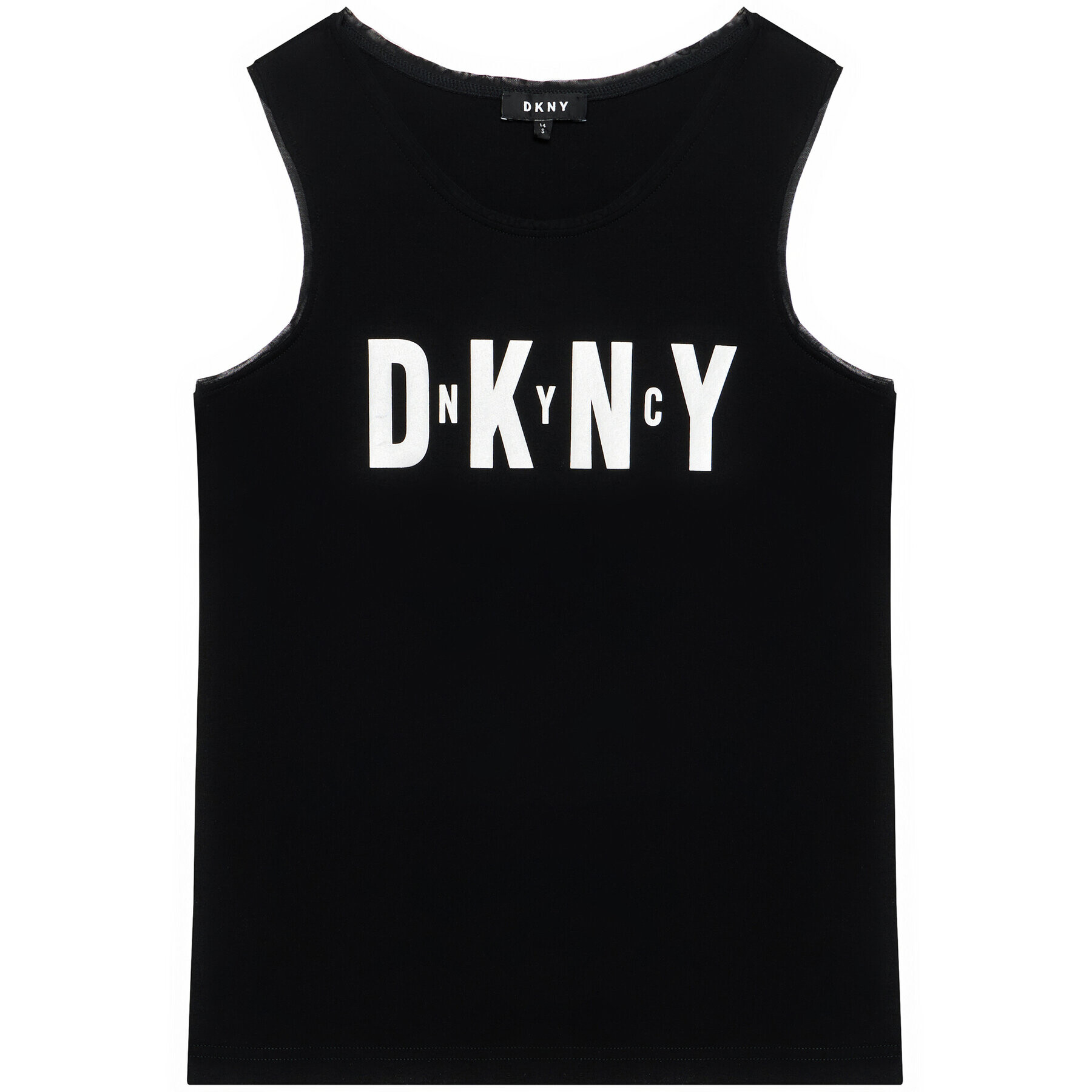 DKNY Топ D35R21 D Черен Regular Fit - Pepit.bg