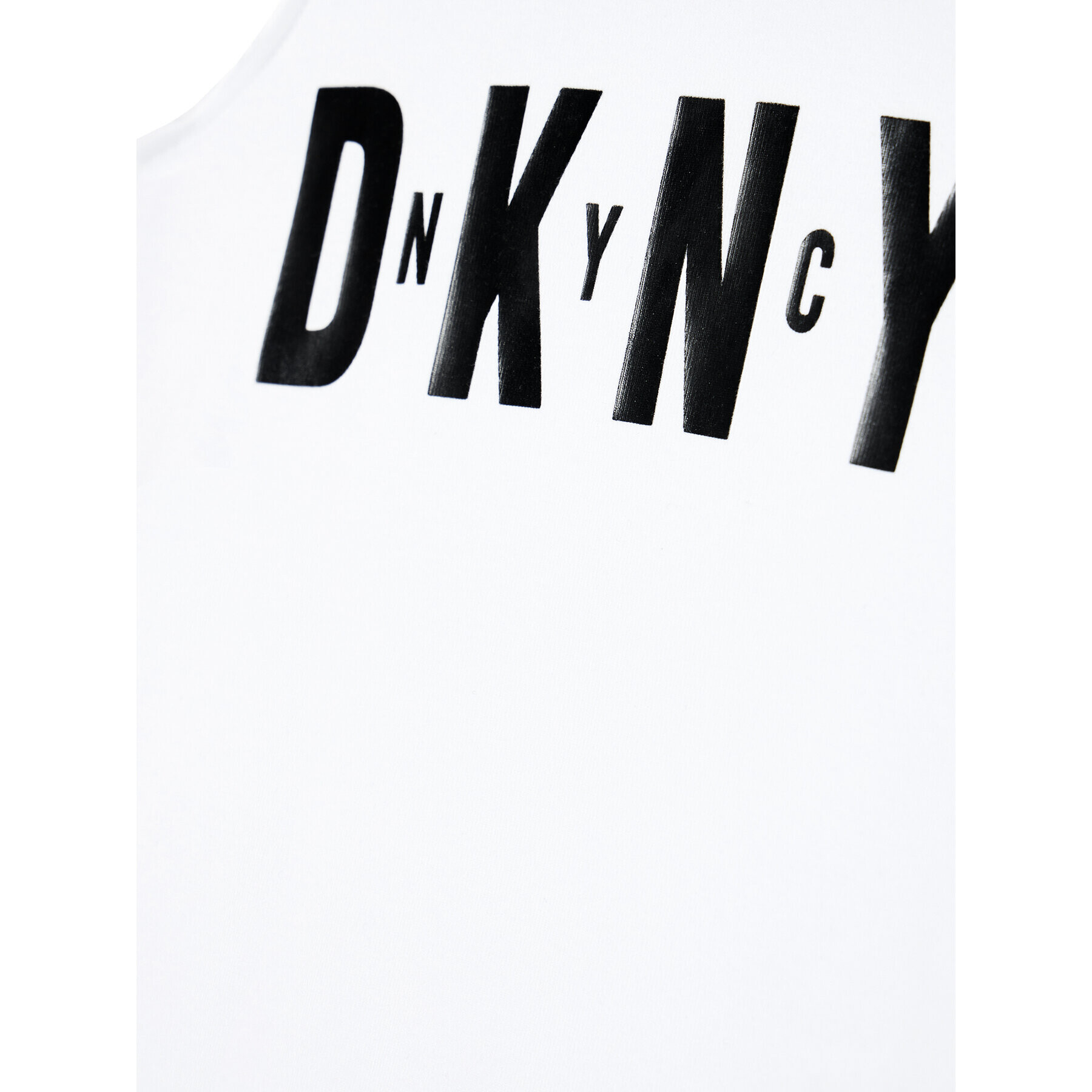 DKNY топ D35R21 S Бял Regular Fit - Pepit.bg