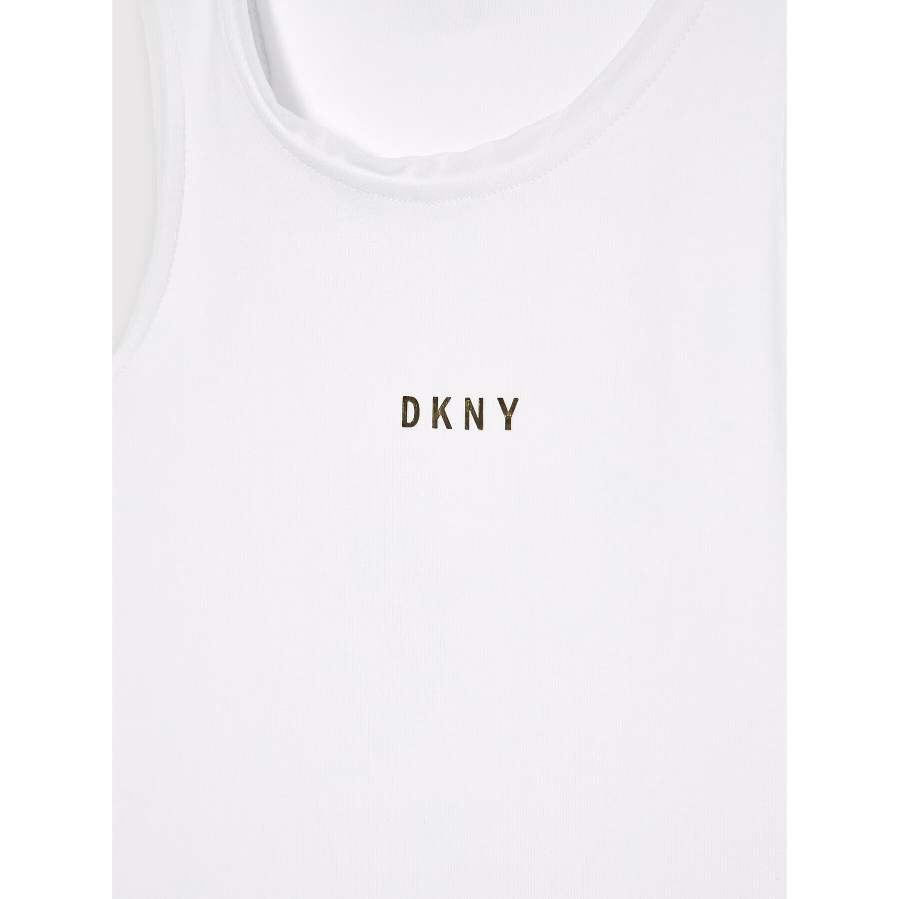 DKNY топ D35R98 M Бял Regular Fit - Pepit.bg