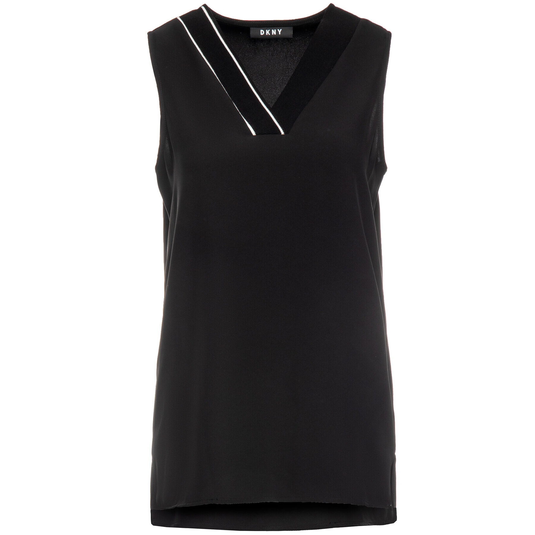 DKNY Топ P9AA7AOQ Черен Regular Fit - Pepit.bg