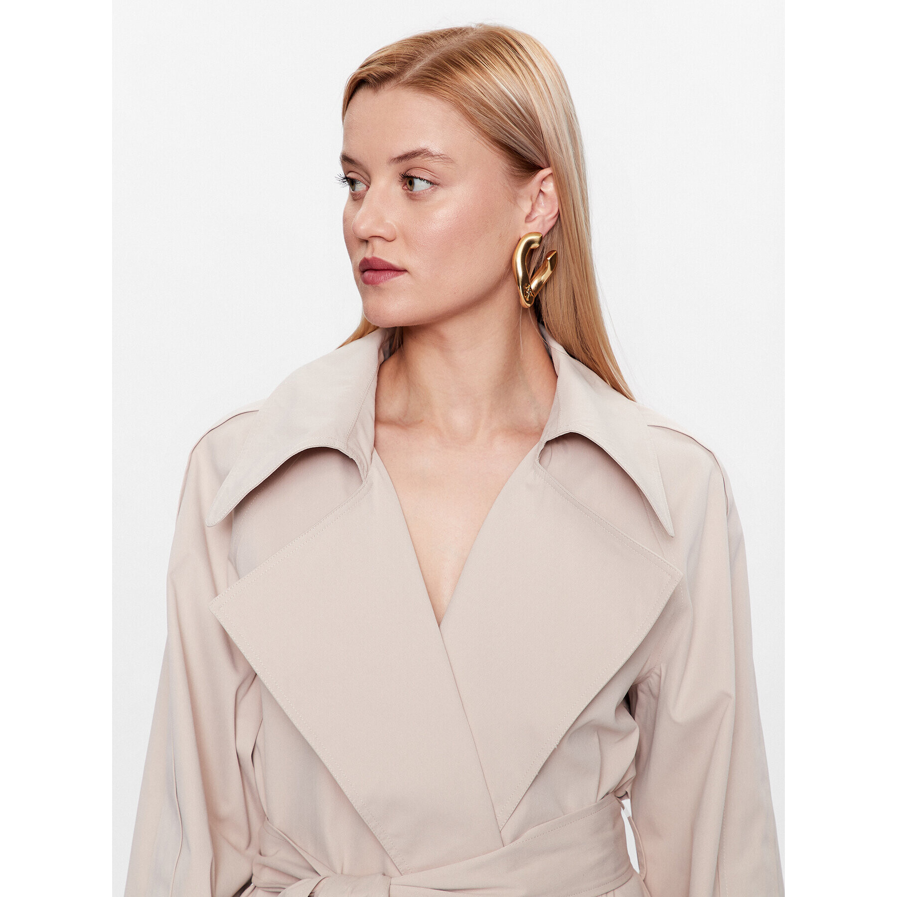 DKNY Тренч P3AJT6DD Бежов Regular Fit - Pepit.bg