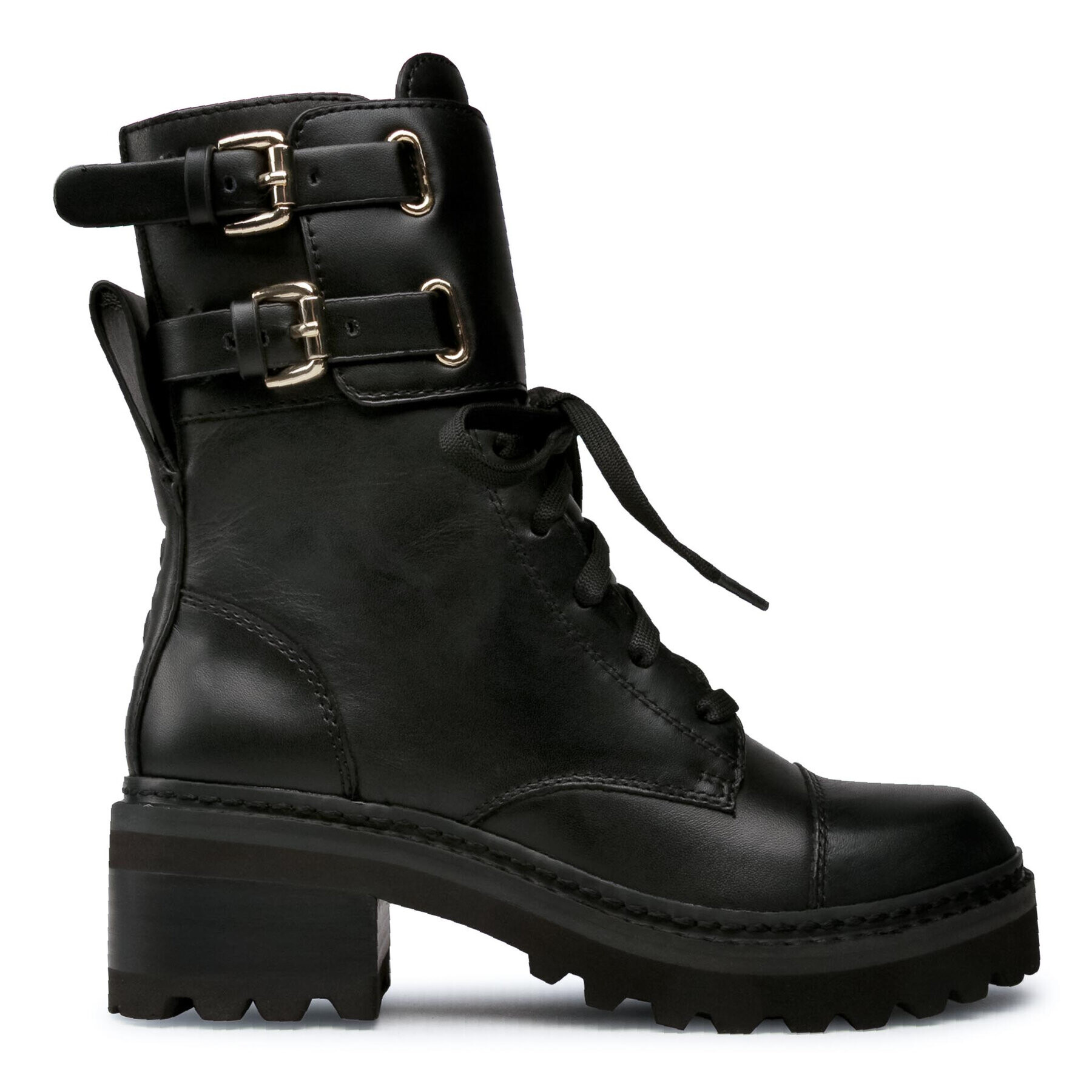 DKNY Туристически oбувки Bart K3052117 Черен - Pepit.bg