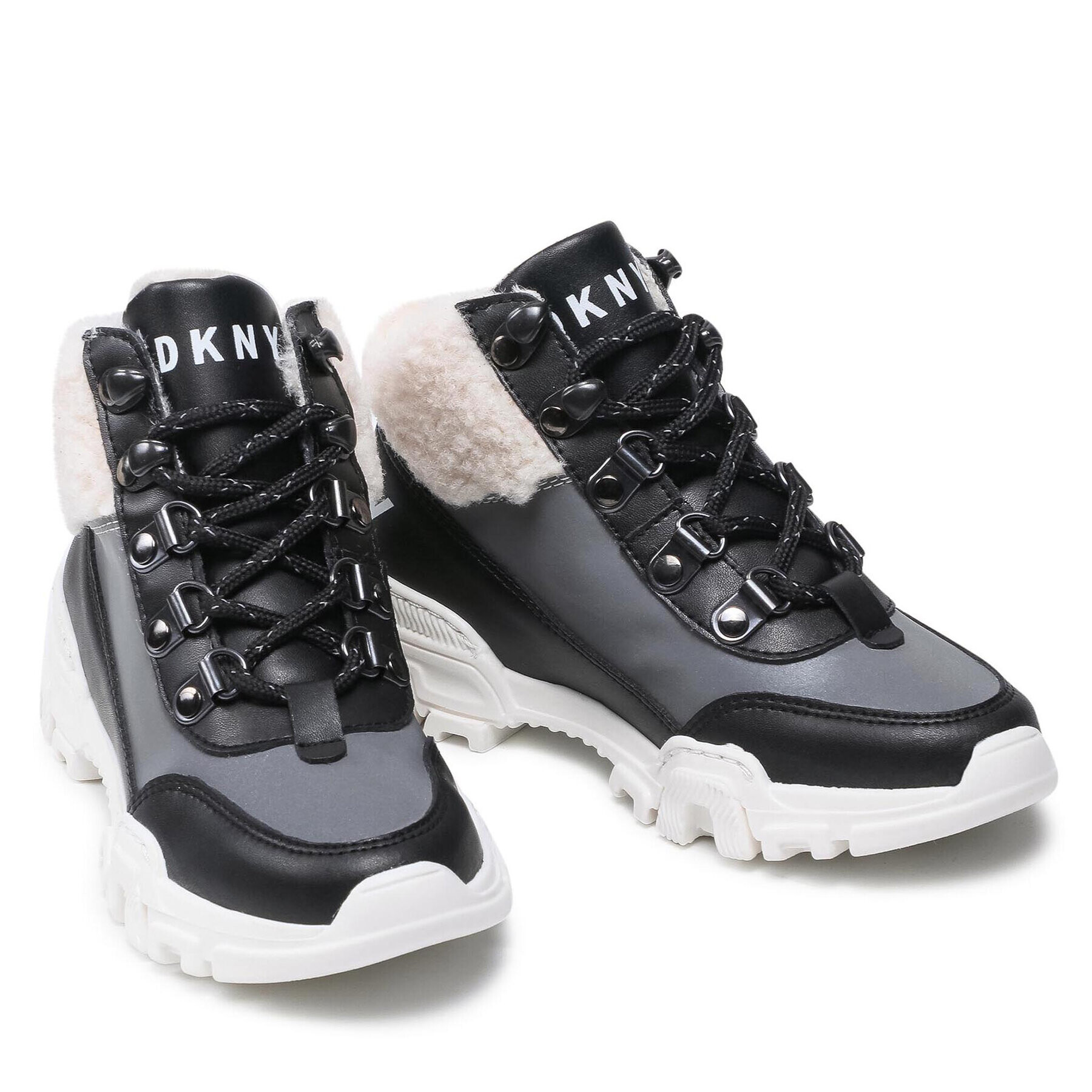 DKNY Зимни обувки D39057 Черен - Pepit.bg