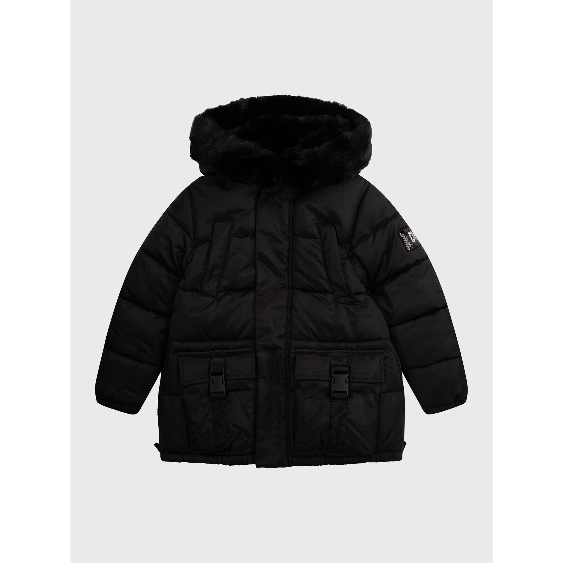 DKNY Зимно яке D36669 M Черен Regular Fit - Pepit.bg