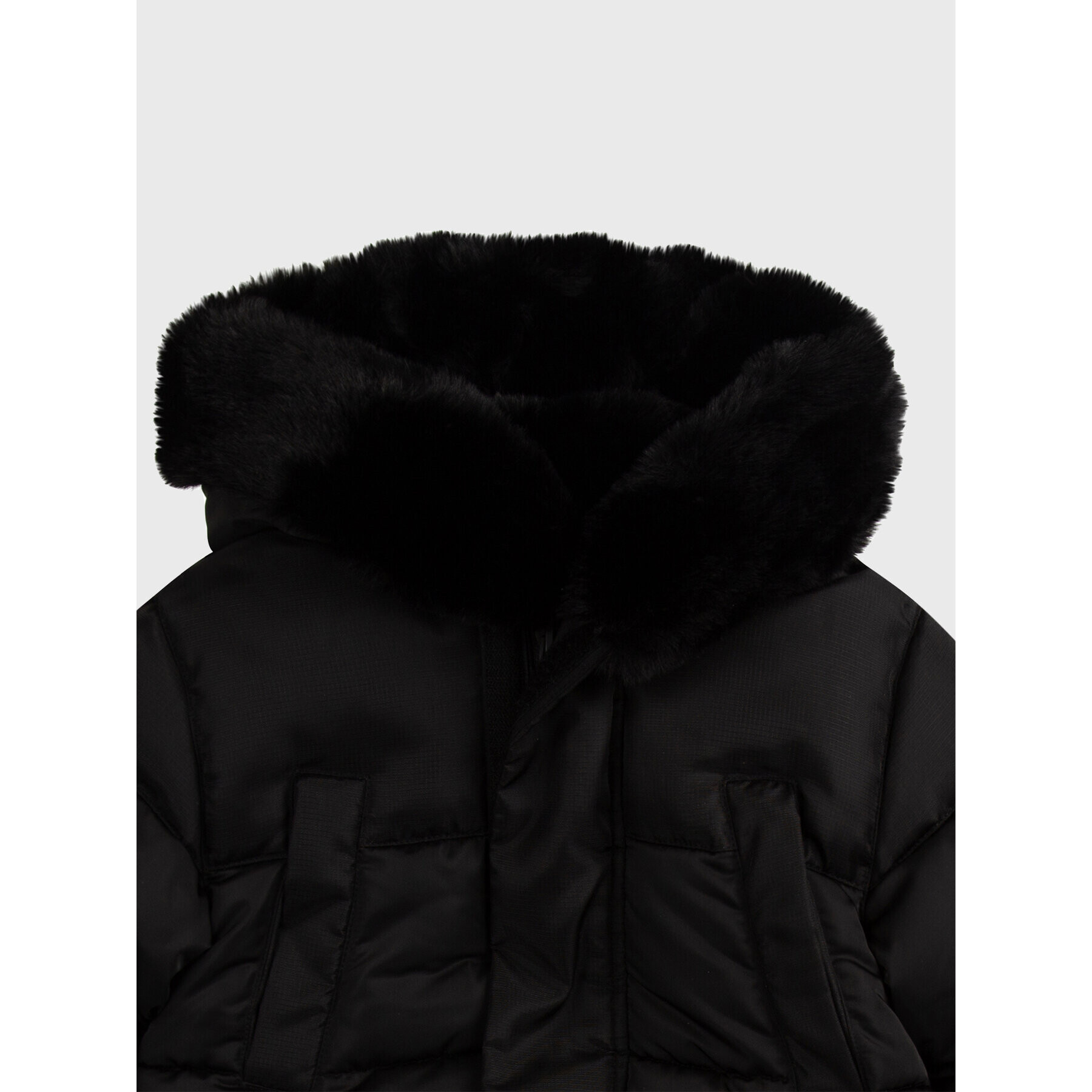 DKNY Зимно яке D36669 S Черен Regular Fit - Pepit.bg