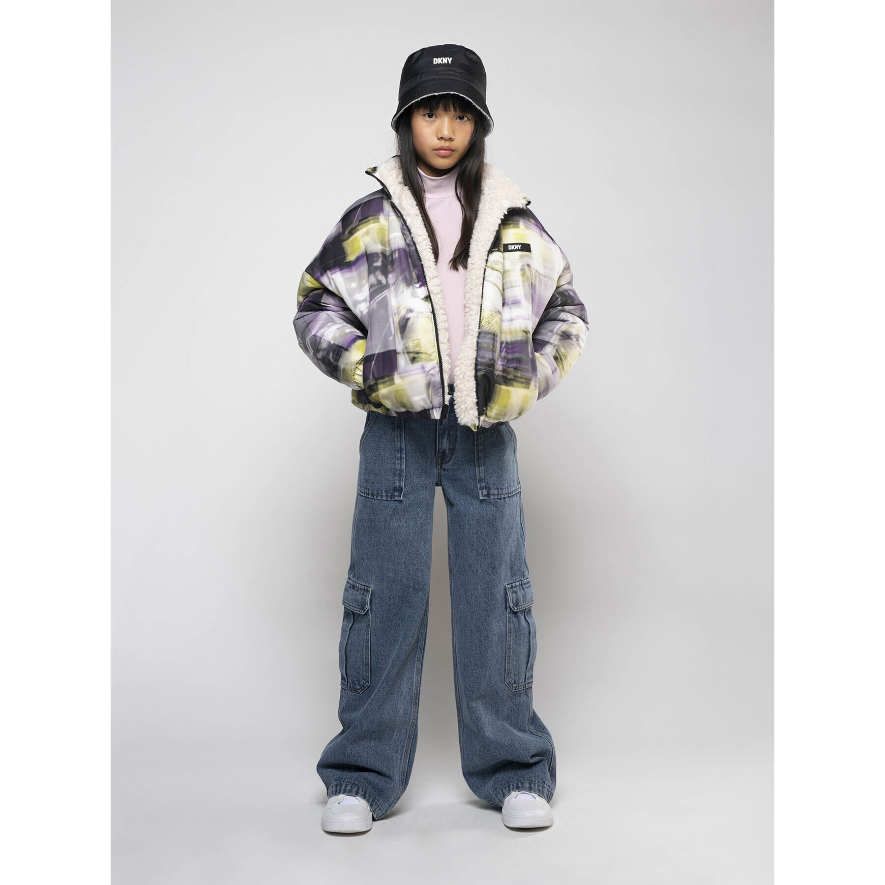 DKNY Зимно яке D36686 D Цветен Regular Fit - Pepit.bg