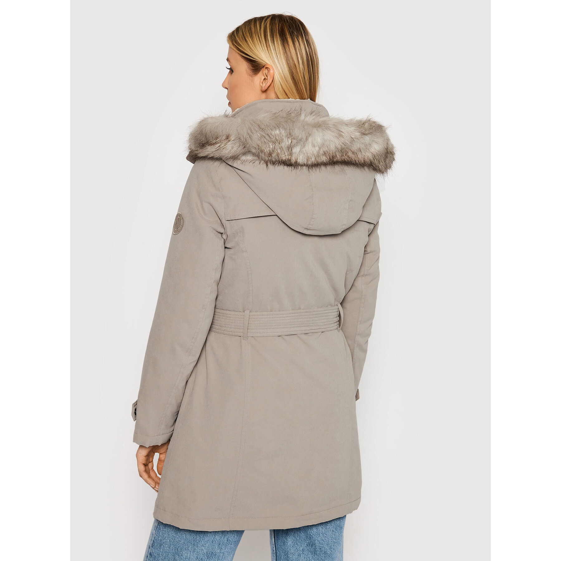 DKNY Зимно яке DL1MPA26 Сив Regular Fit - Pepit.bg