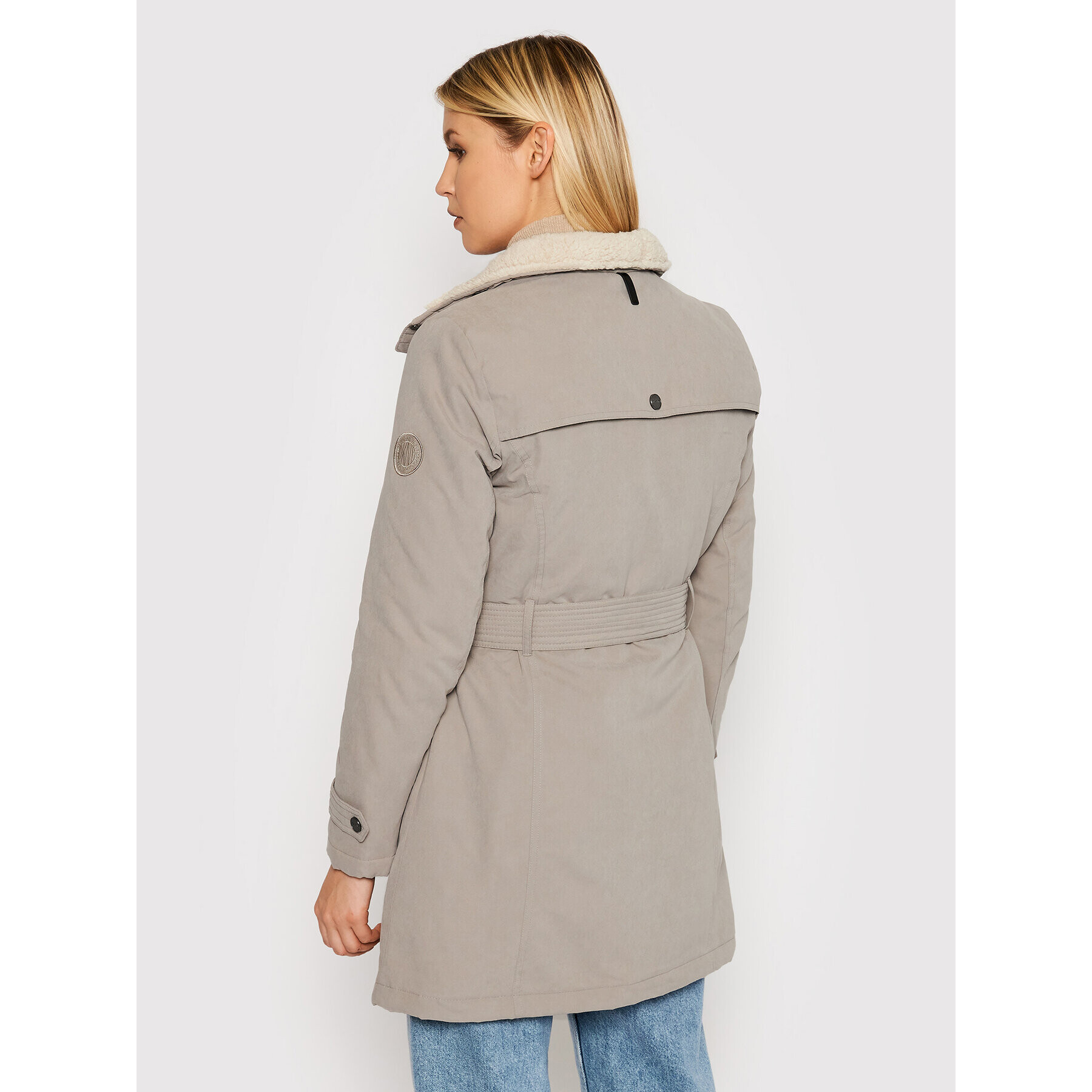 DKNY Зимно яке DL1MPA26 Сив Regular Fit - Pepit.bg