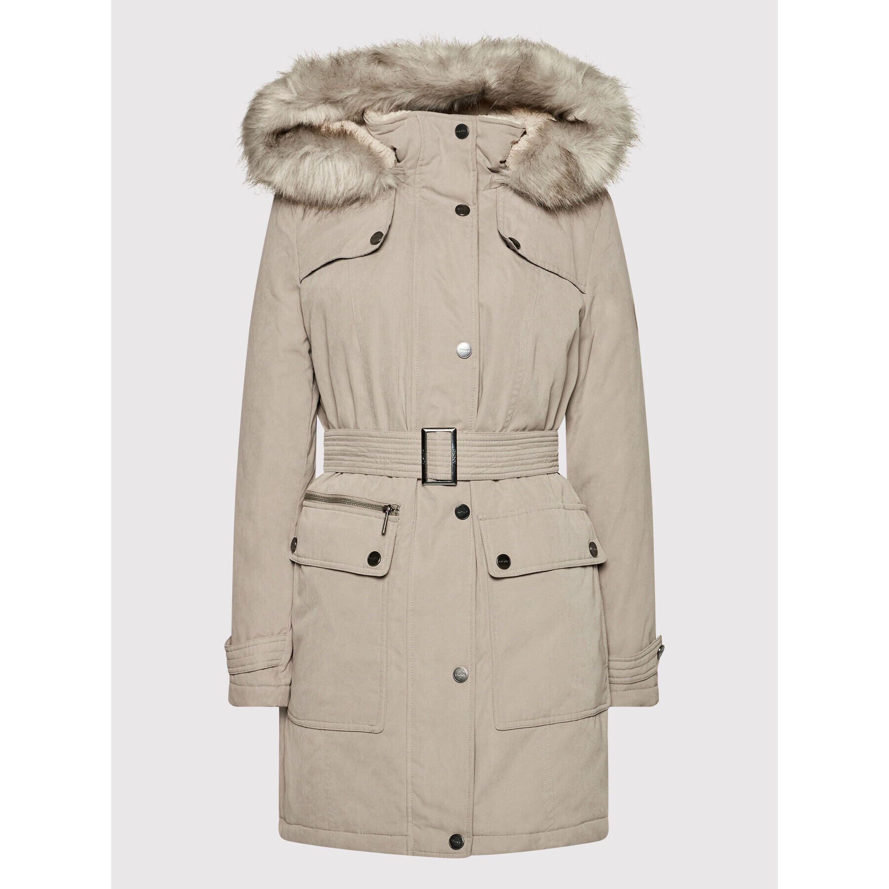 DKNY Зимно яке DL1MPA26 Сив Regular Fit - Pepit.bg