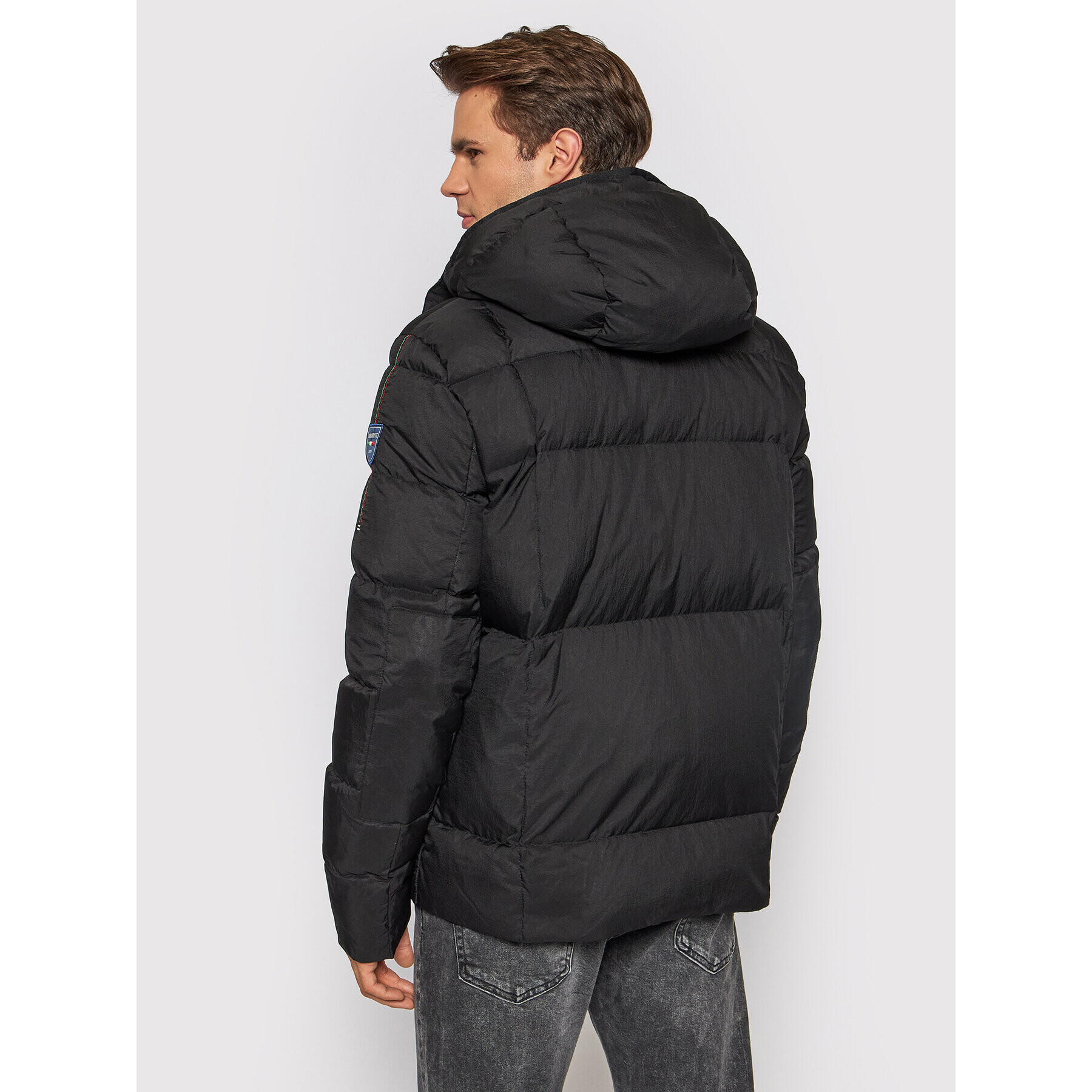 Dolomite Пухено яке Fitzroy 285504-1376 Черен Regular Fit - Pepit.bg