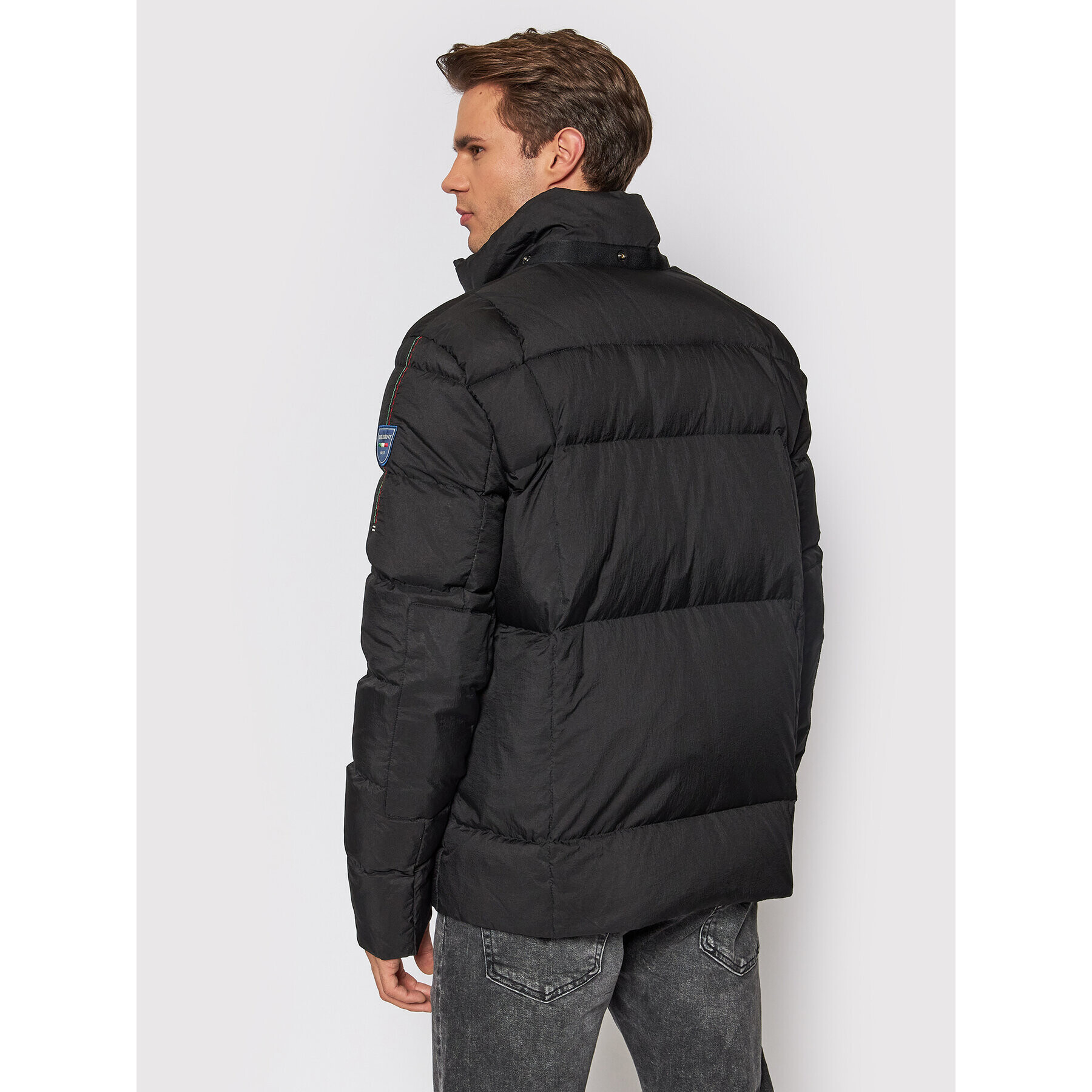 Dolomite Пухено яке Fitzroy 285504-1376 Черен Regular Fit - Pepit.bg