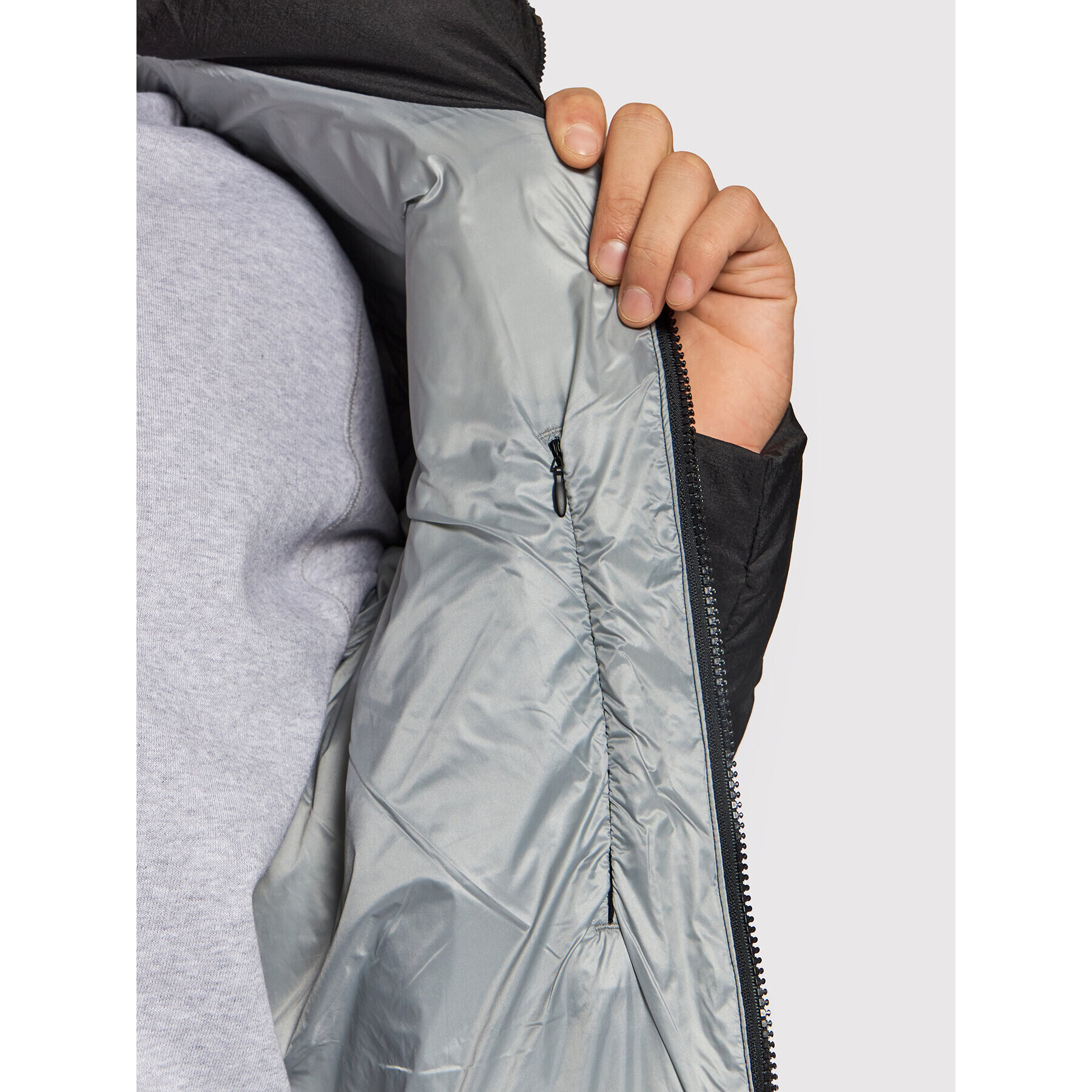 Dolomite Пухено яке Fitzroy 285504-1376 Черен Regular Fit - Pepit.bg