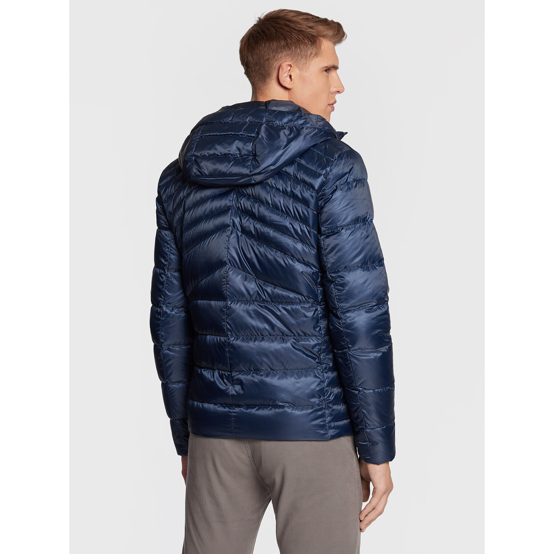 Dolomite Пухено яке Corvara 285513-1380 Тъмносин Regular Fit - Pepit.bg
