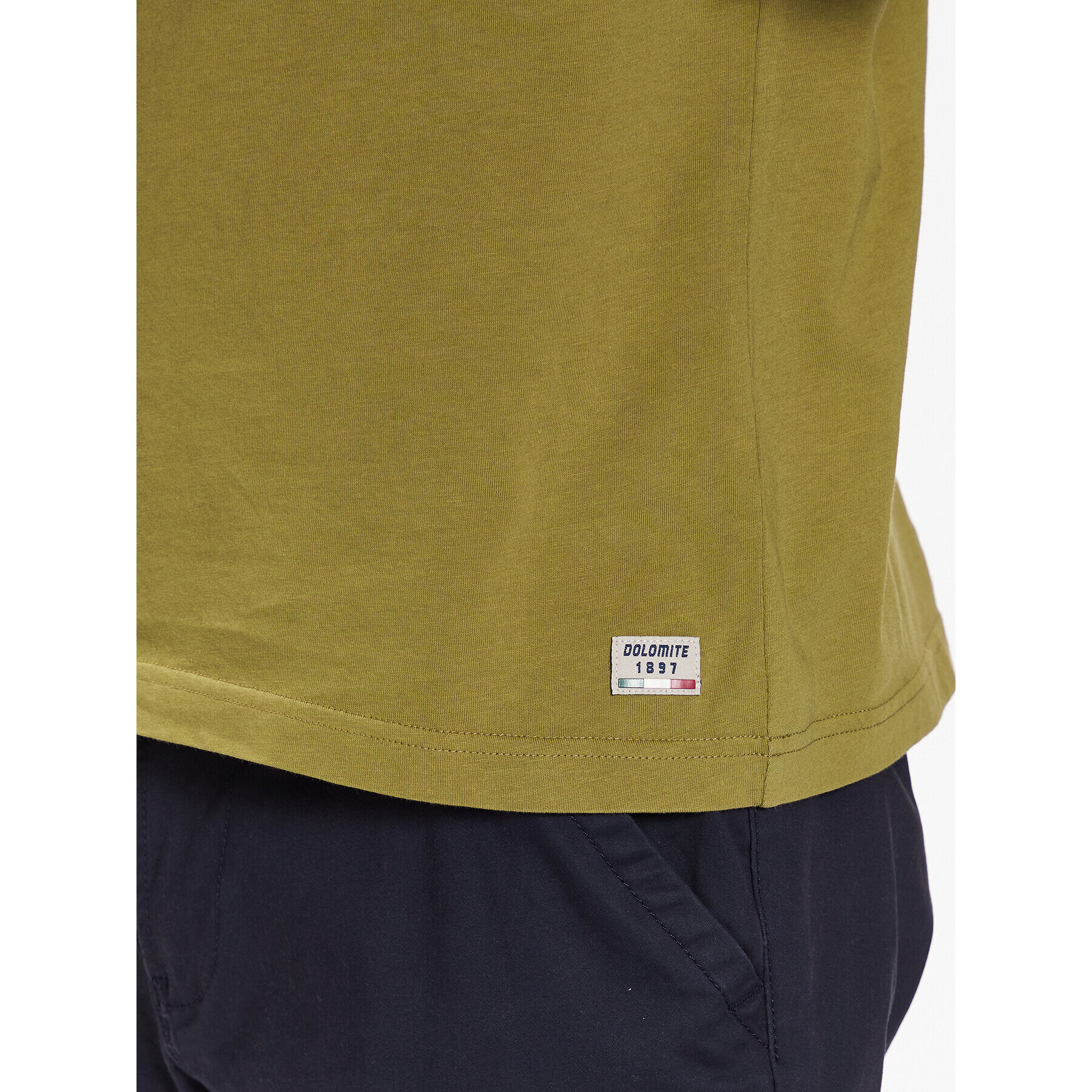 Dolomite Тишърт 289177-1406 Каки Regular Fit - Pepit.bg