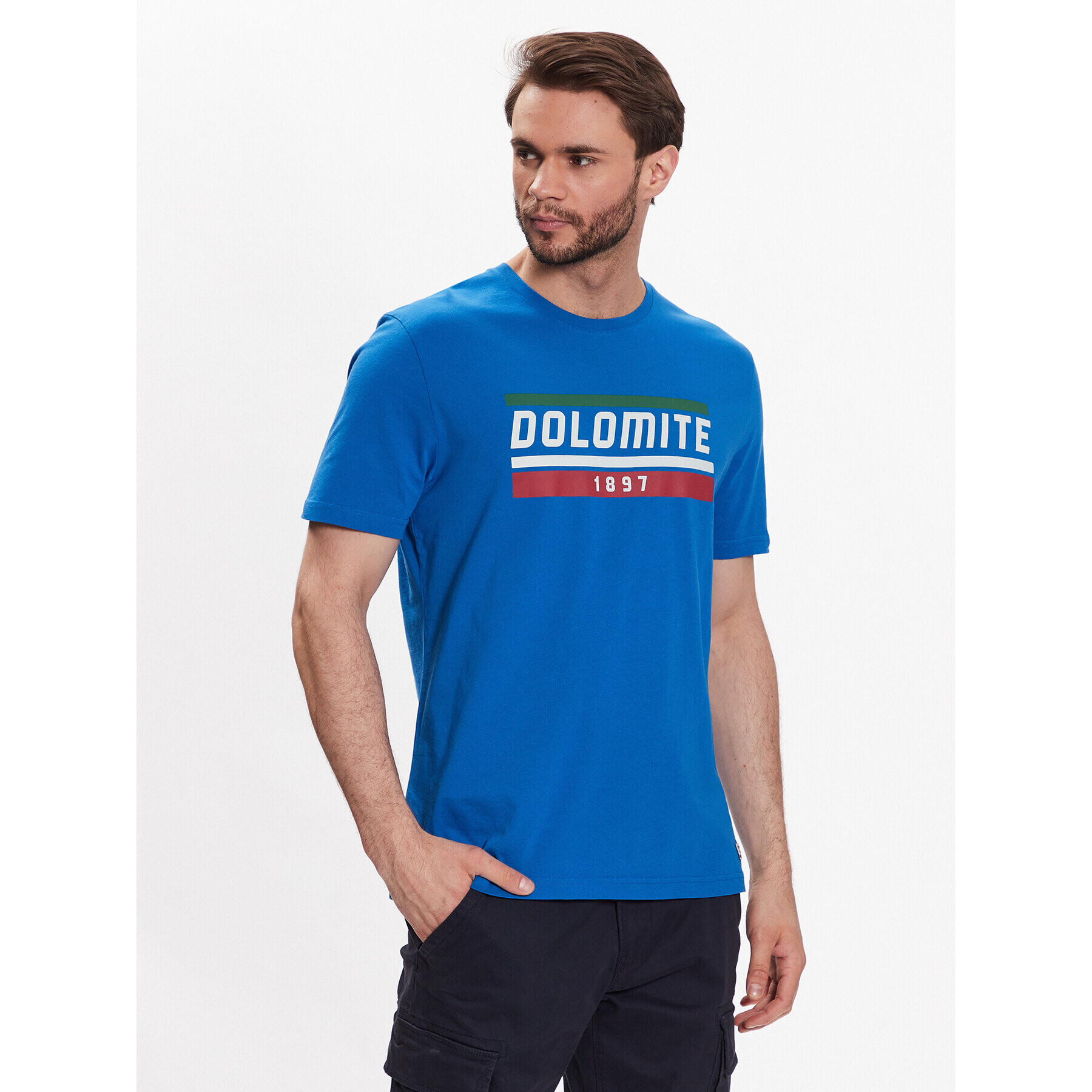 Dolomite Тишърт 289177-700 Син Regular Fit - Pepit.bg