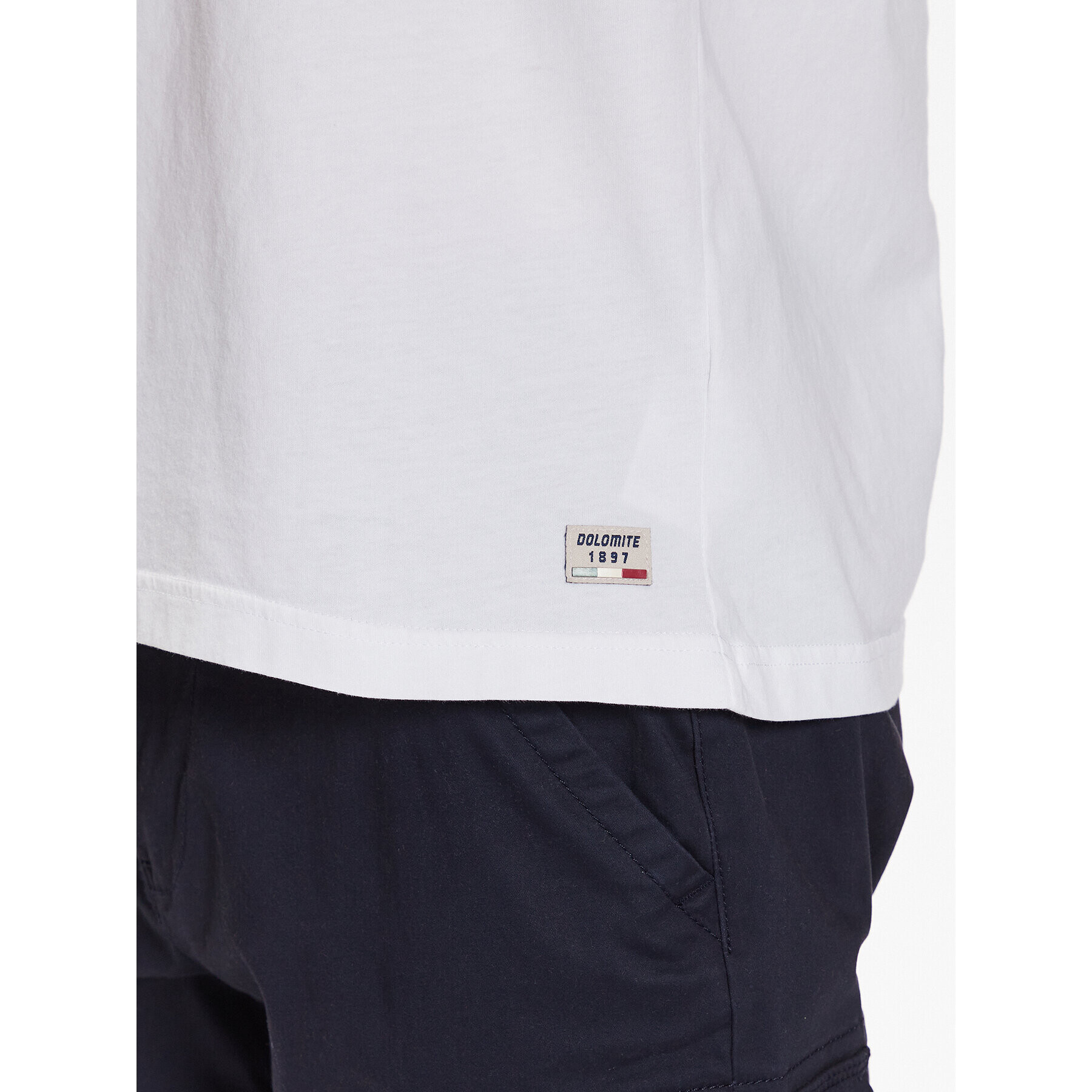 Dolomite Тишърт 289177-748 Бял Regular Fit - Pepit.bg