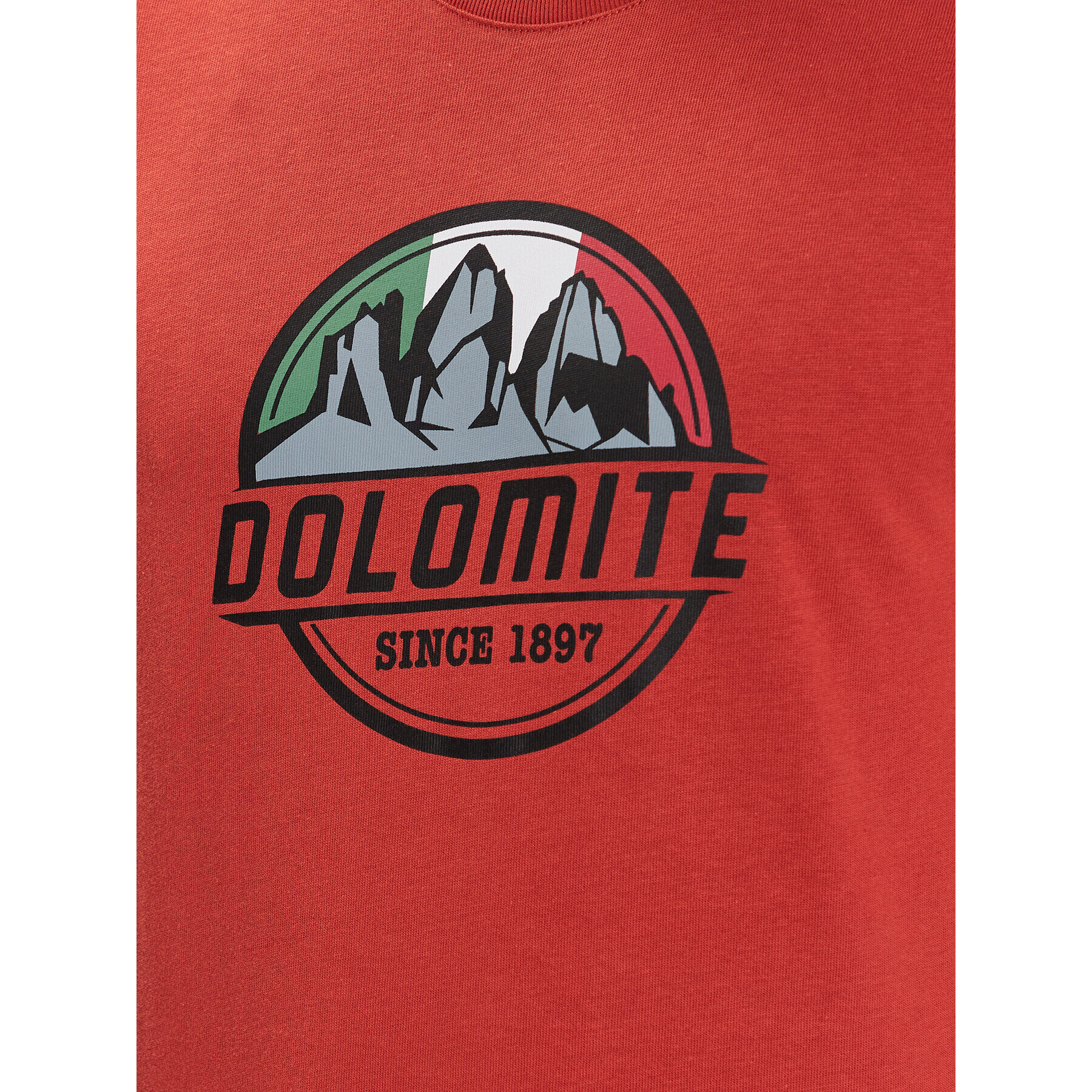 Dolomite Тишърт 296160-1408 Оранжев Regular Fit - Pepit.bg