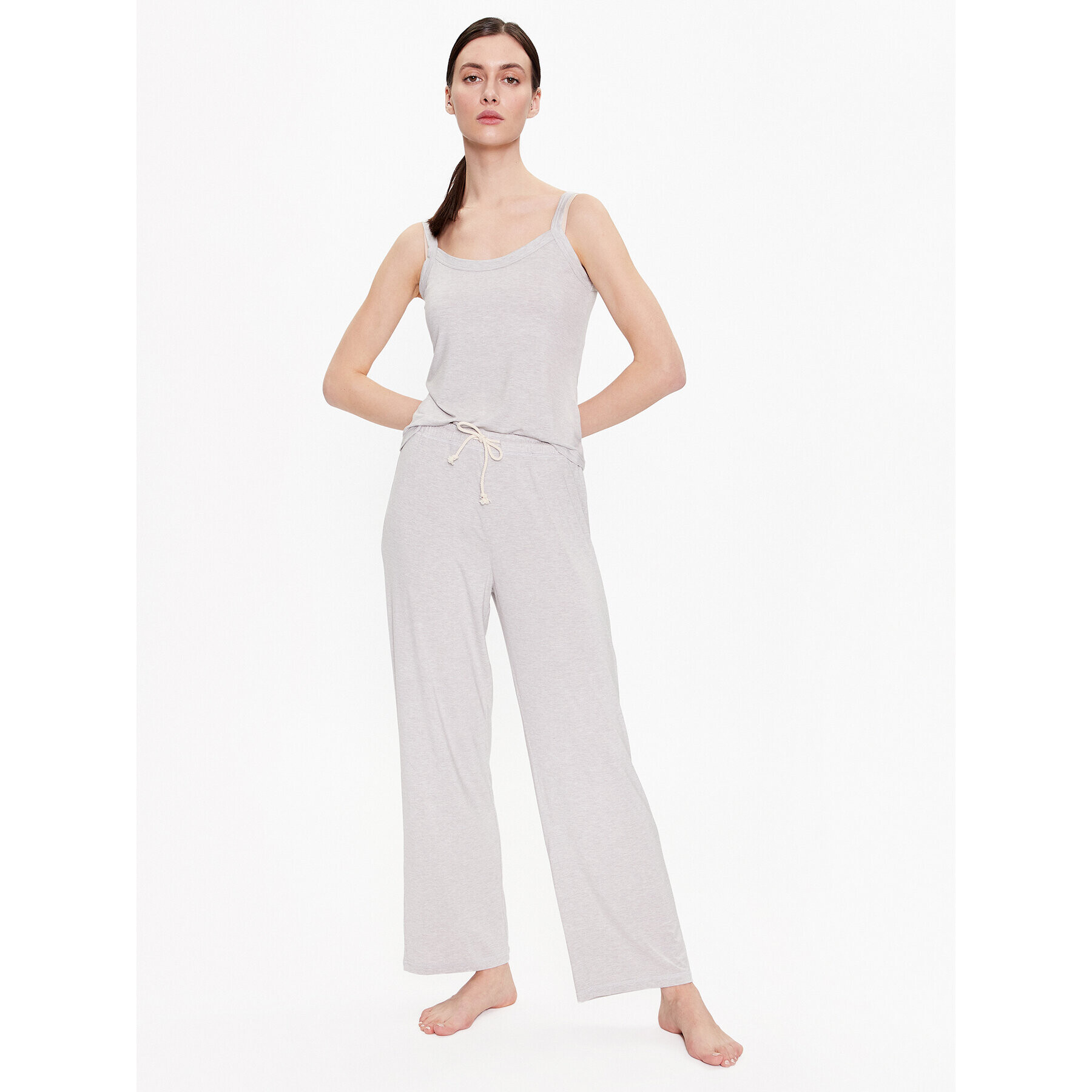 Dorina Долнище на пижама Hoya D001979MO009 Сив Regular Fit - Pepit.bg