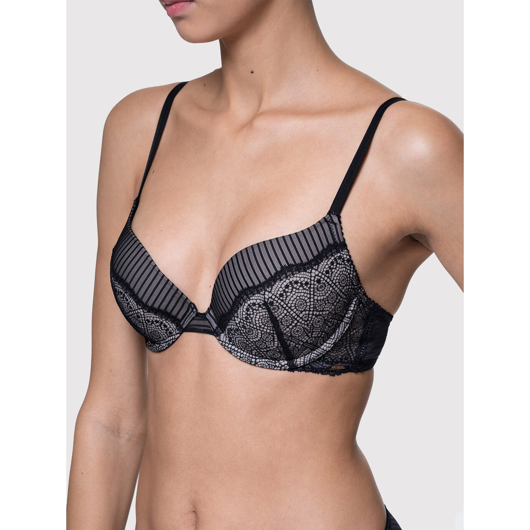 Dorina Сутиен push-up Solana D001571LA032 Черен - Pepit.bg