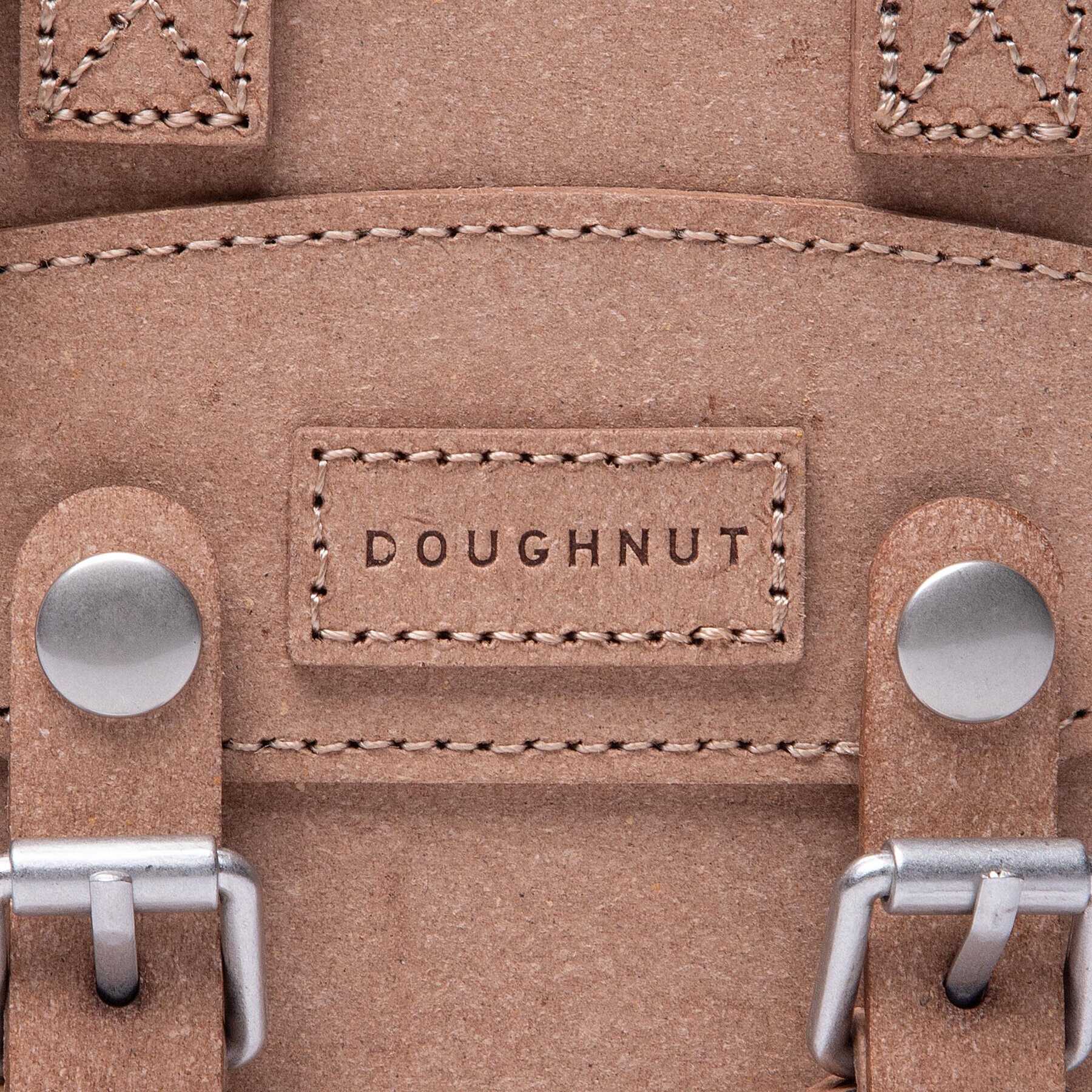 Doughnut Дамска чанта Macaroon Tiny Bucke Organic Cotton Series Бежов - Pepit.bg