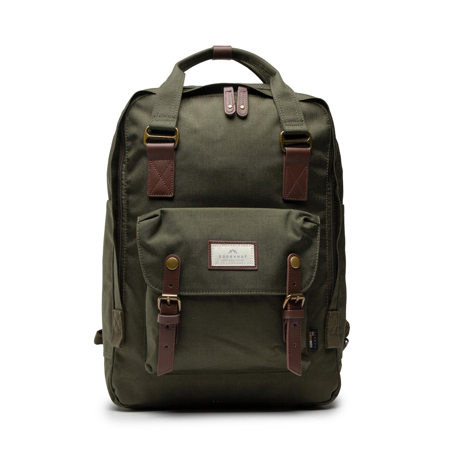 Doughnut Раница Macaroon Large Cordura D011C-0048-F Зелен - Pepit.bg