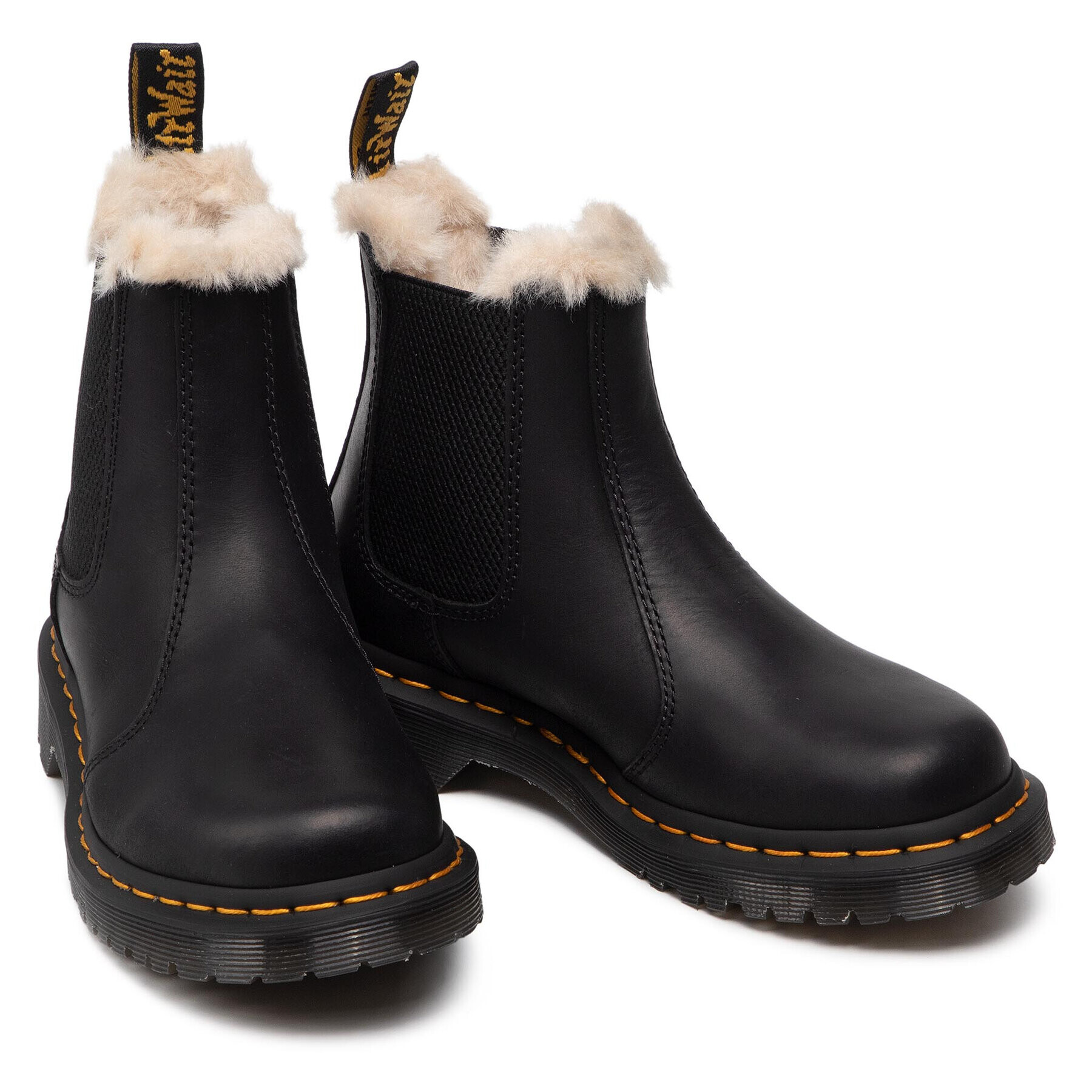 Dr. Martens Боти тип челси 2976 Leonore 21045001 Черен - Pepit.bg