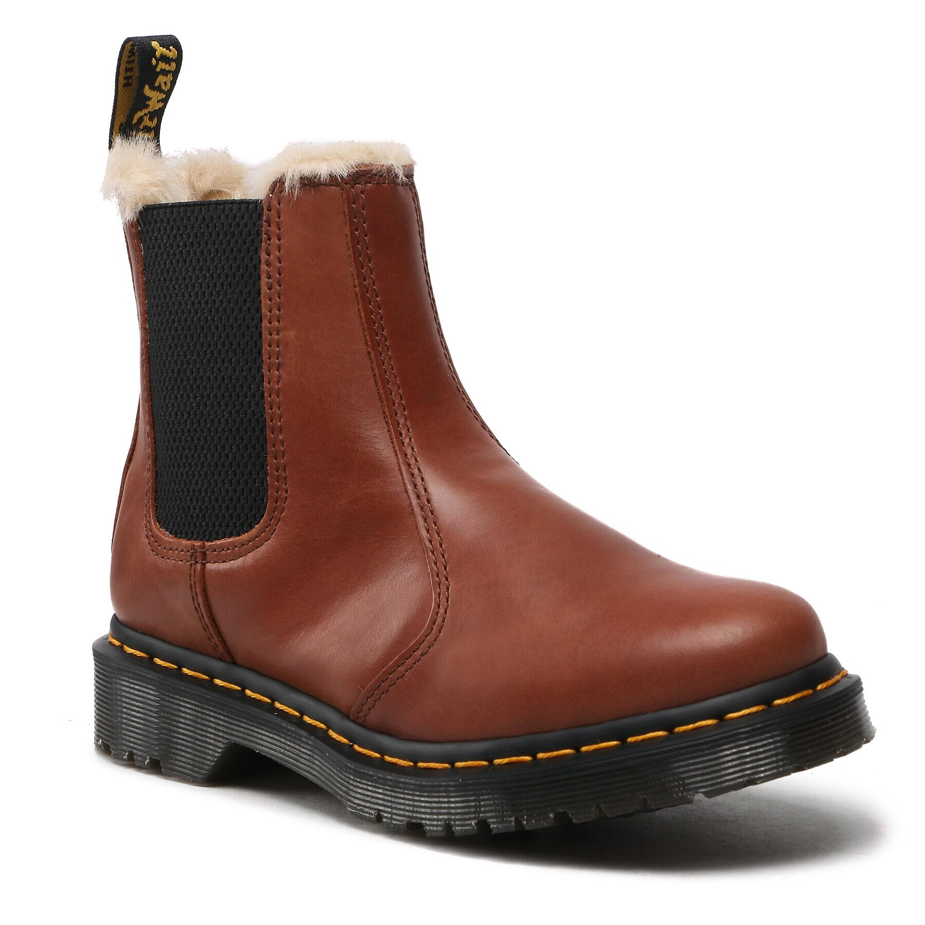 Dr. Martens Боти тип челси 2976 Leonore 27784225 Кафяв - Pepit.bg