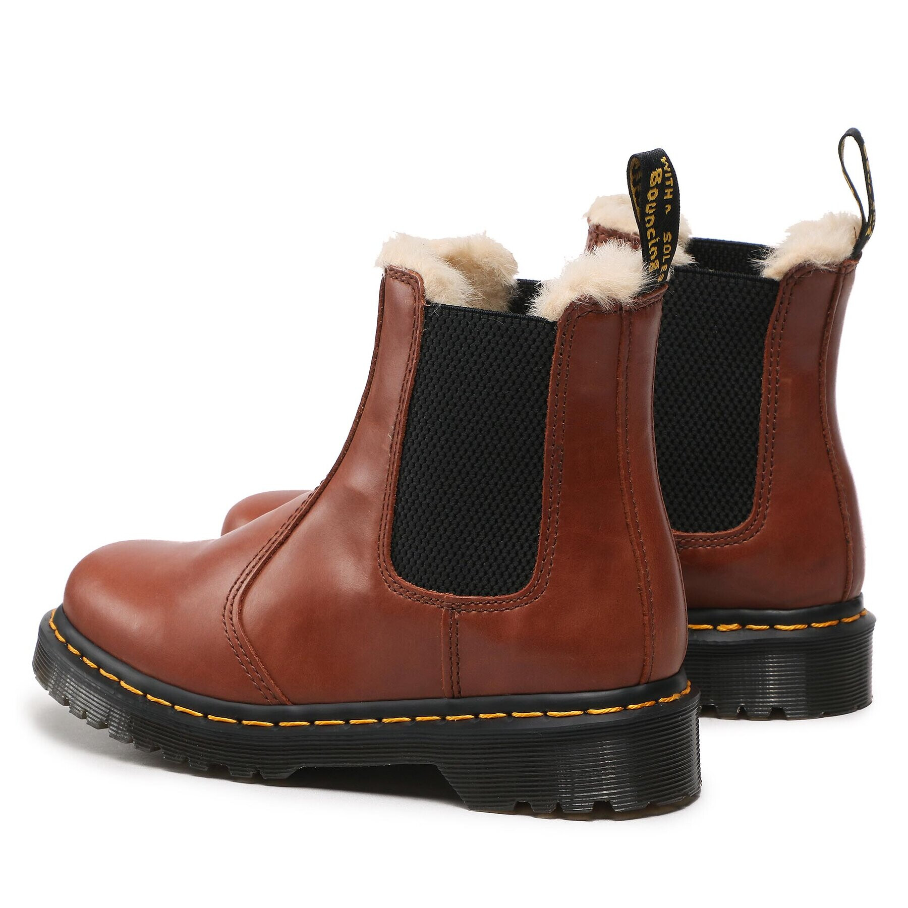 Dr. Martens Боти тип челси 2976 Leonore 27784225 Кафяв - Pepit.bg