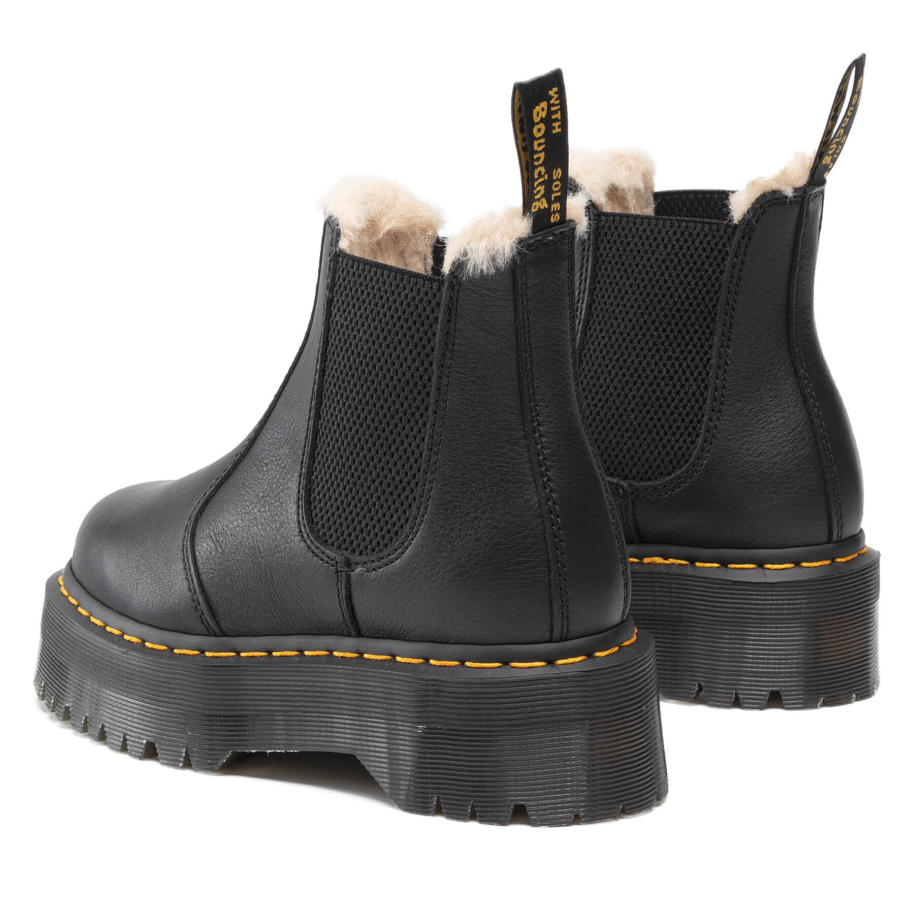 Dr. Martens Боти тип челси 2976 Quad Fl 25635001 Черен - Pepit.bg