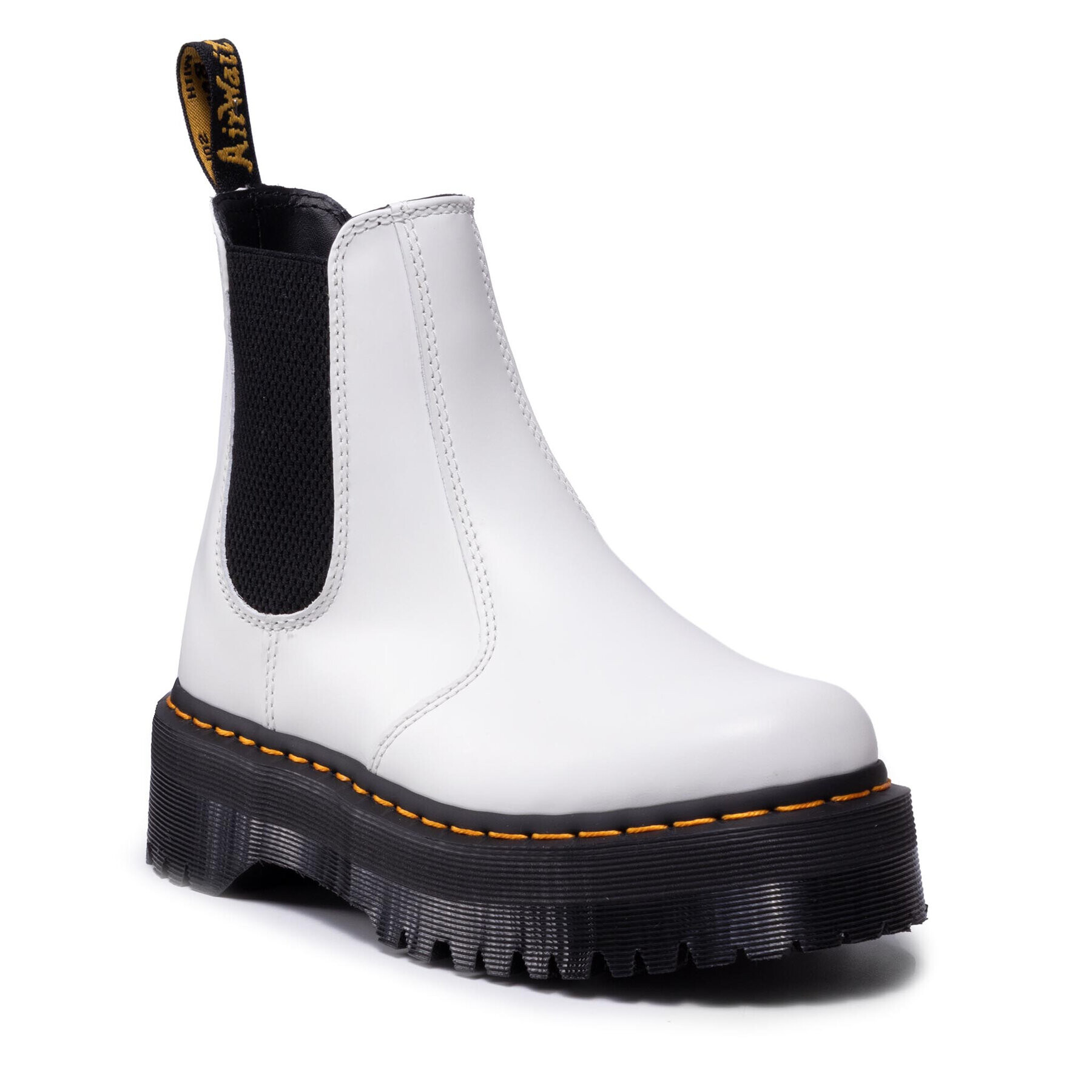Dr. Martens Боти тип челси 2976 Squad 25055100 Бял - Pepit.bg